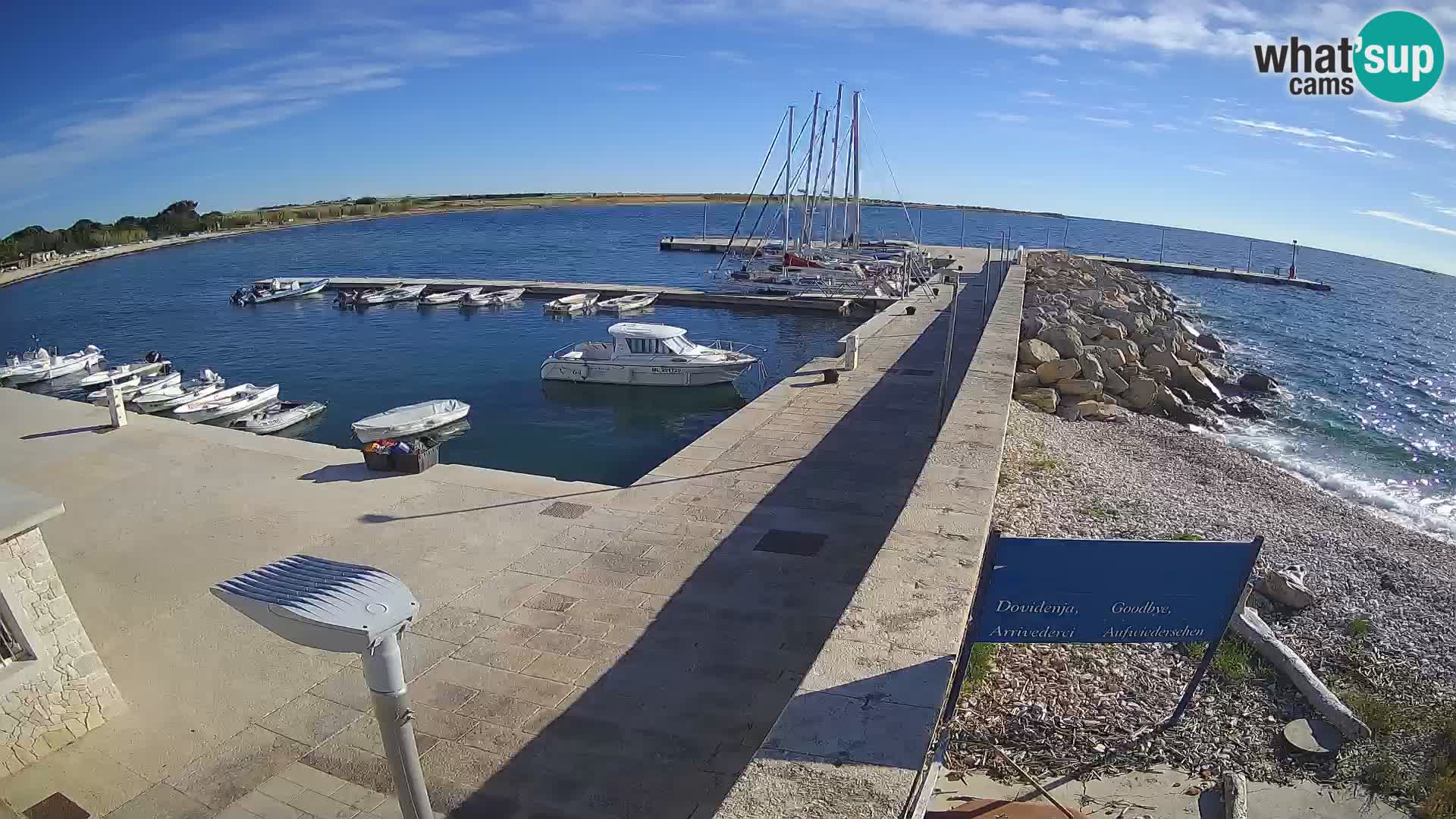 Webcam de l’île d’Unije – Explorez la beauté du joyau caché de la Croatie