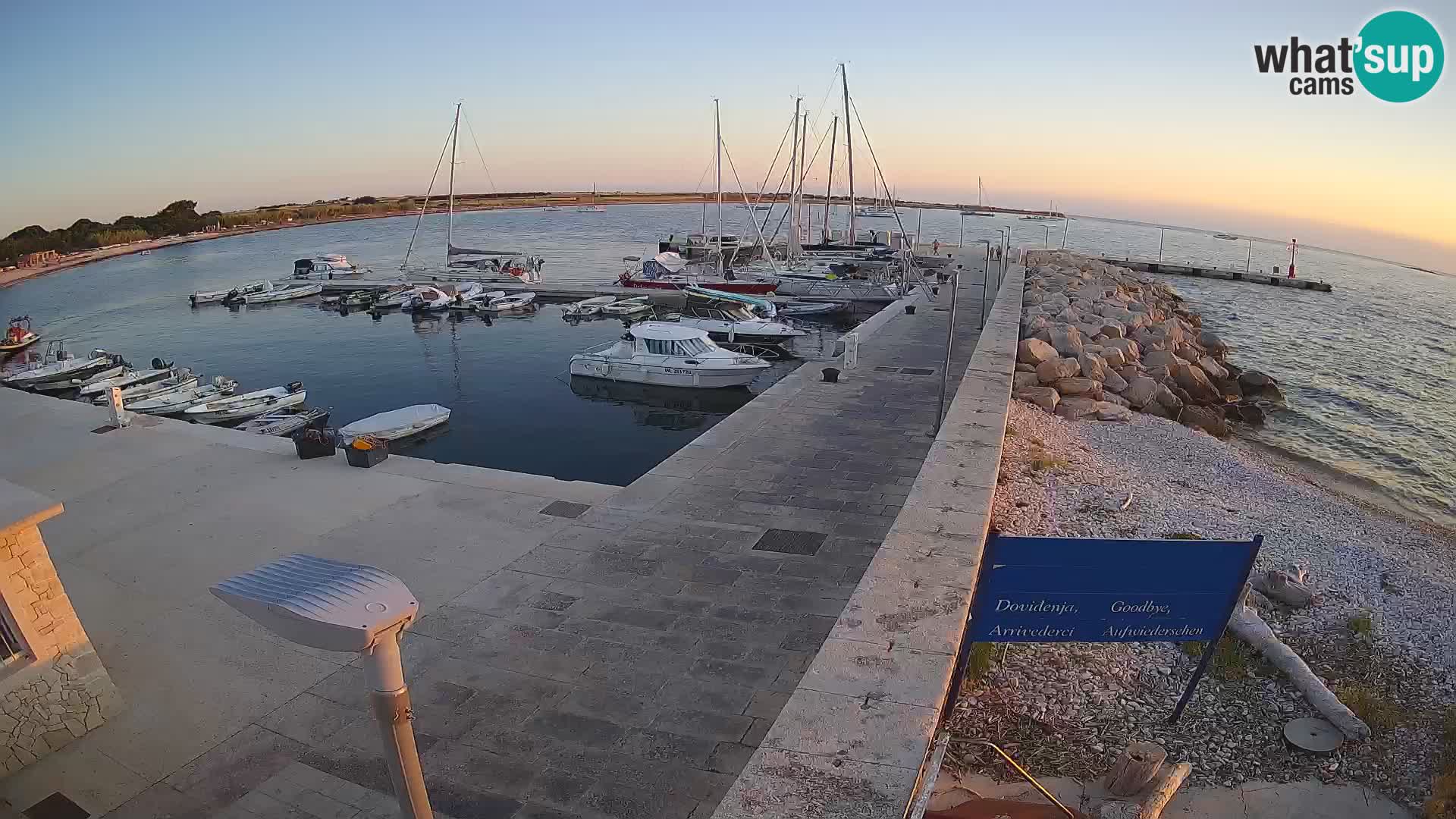 Webcam de l’île d’Unije – Explorez la beauté du joyau caché de la Croatie