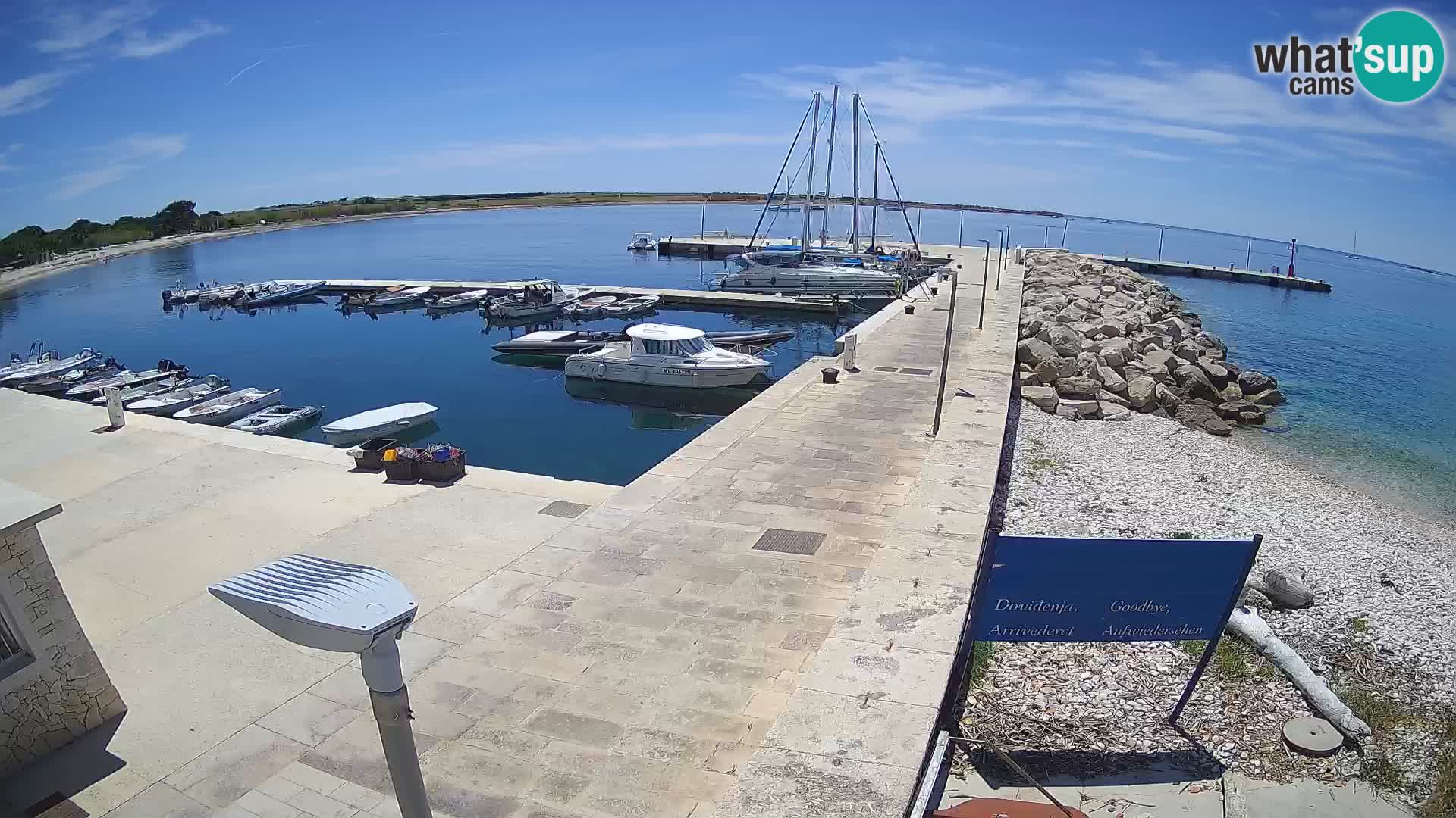 Webcam de l’île d’Unije – Explorez la beauté du joyau caché de la Croatie