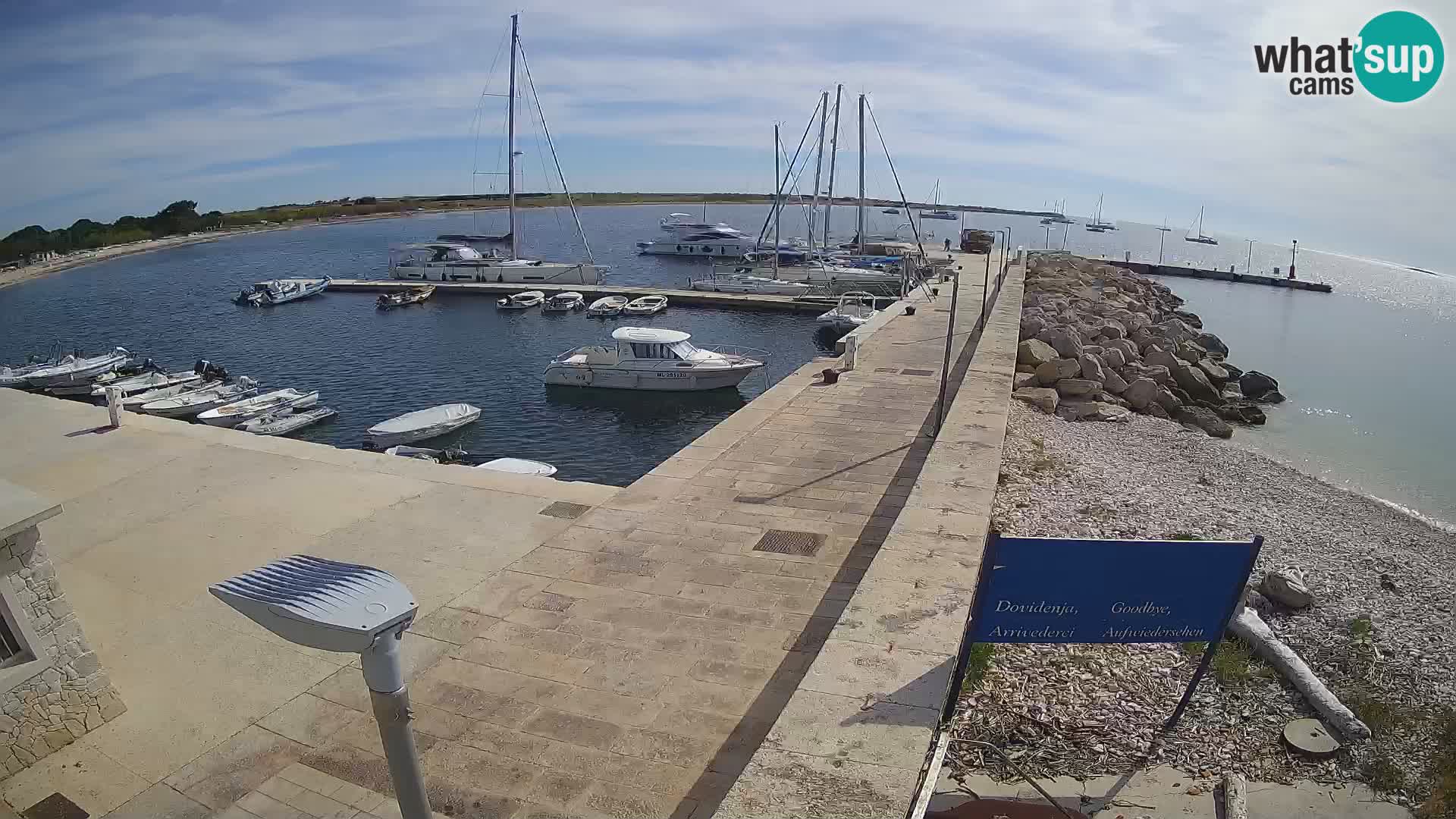 Webcam de l’île d’Unije – Explorez la beauté du joyau caché de la Croatie