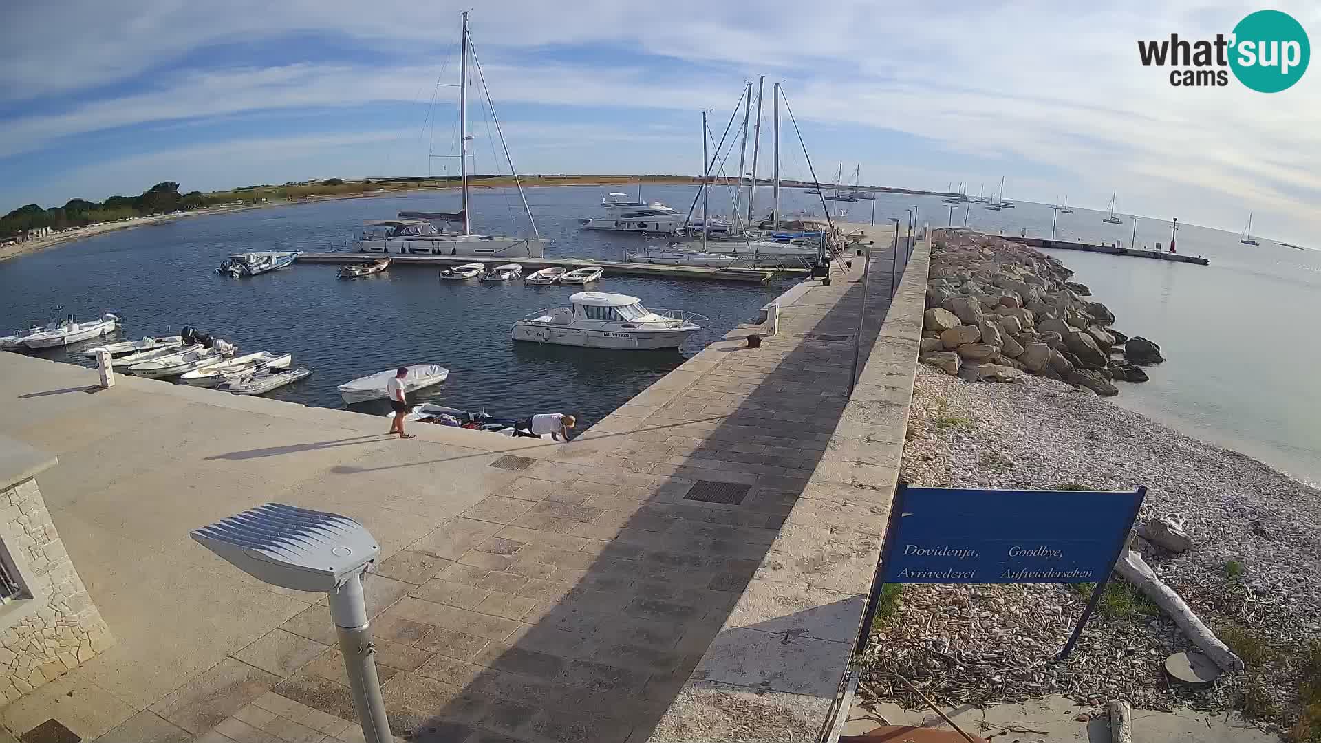 Webcam de l’île d’Unije – Explorez la beauté du joyau caché de la Croatie