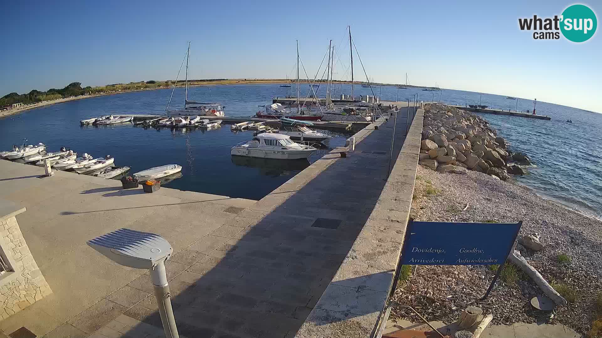 Webcam de l’île d’Unije – Explorez la beauté du joyau caché de la Croatie