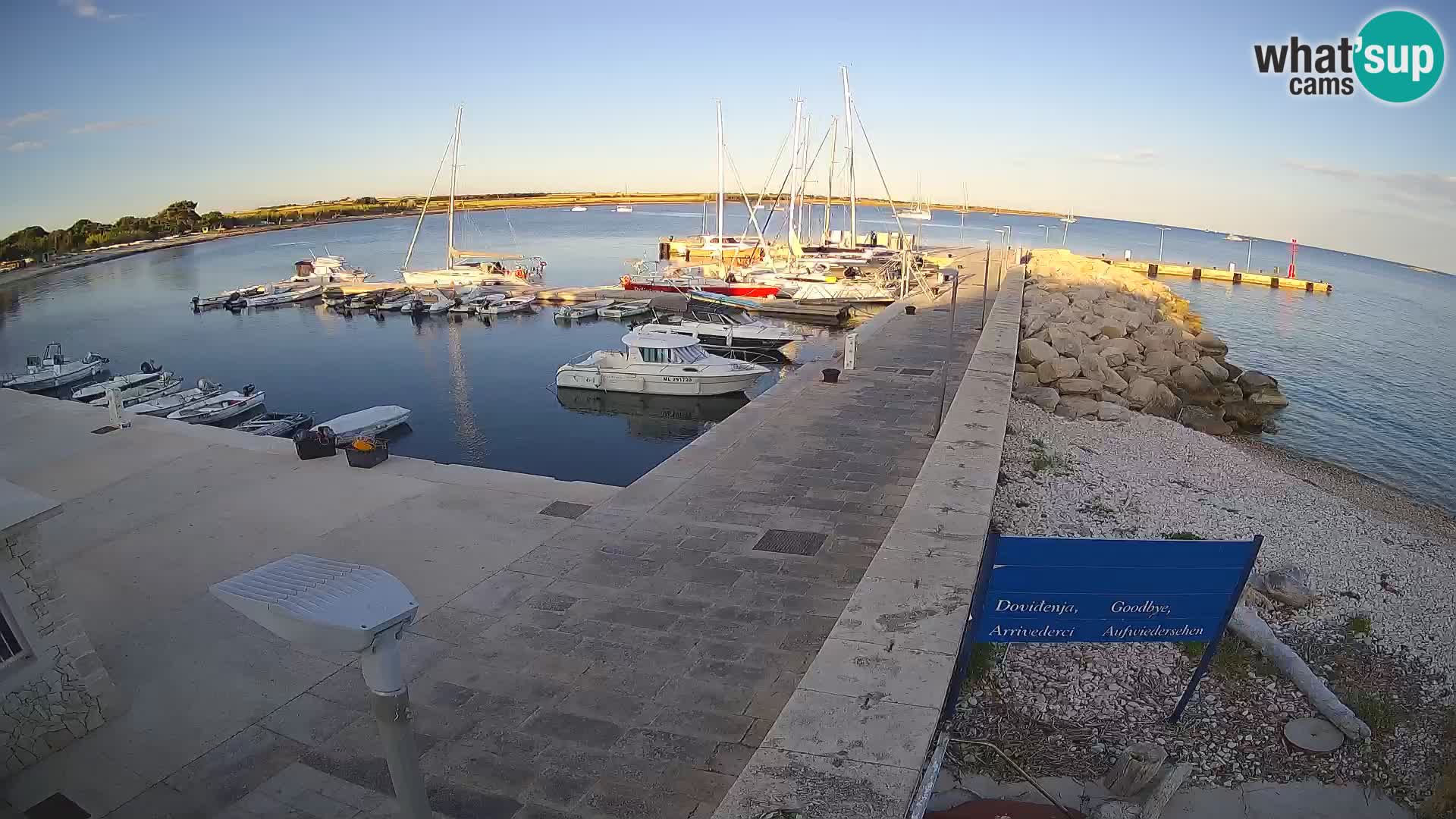 Webcam de l’île d’Unije – Explorez la beauté du joyau caché de la Croatie