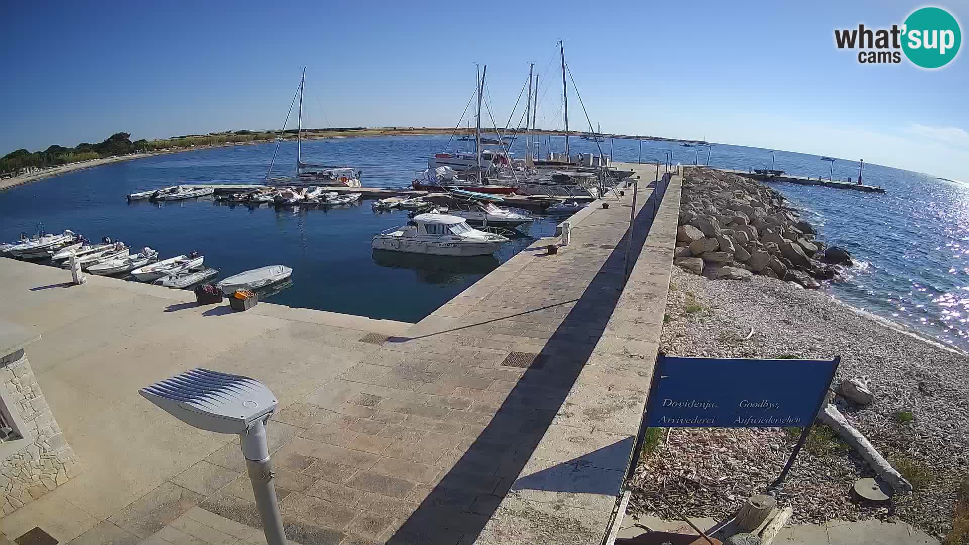 Webcam de l’île d’Unije – Explorez la beauté du joyau caché de la Croatie