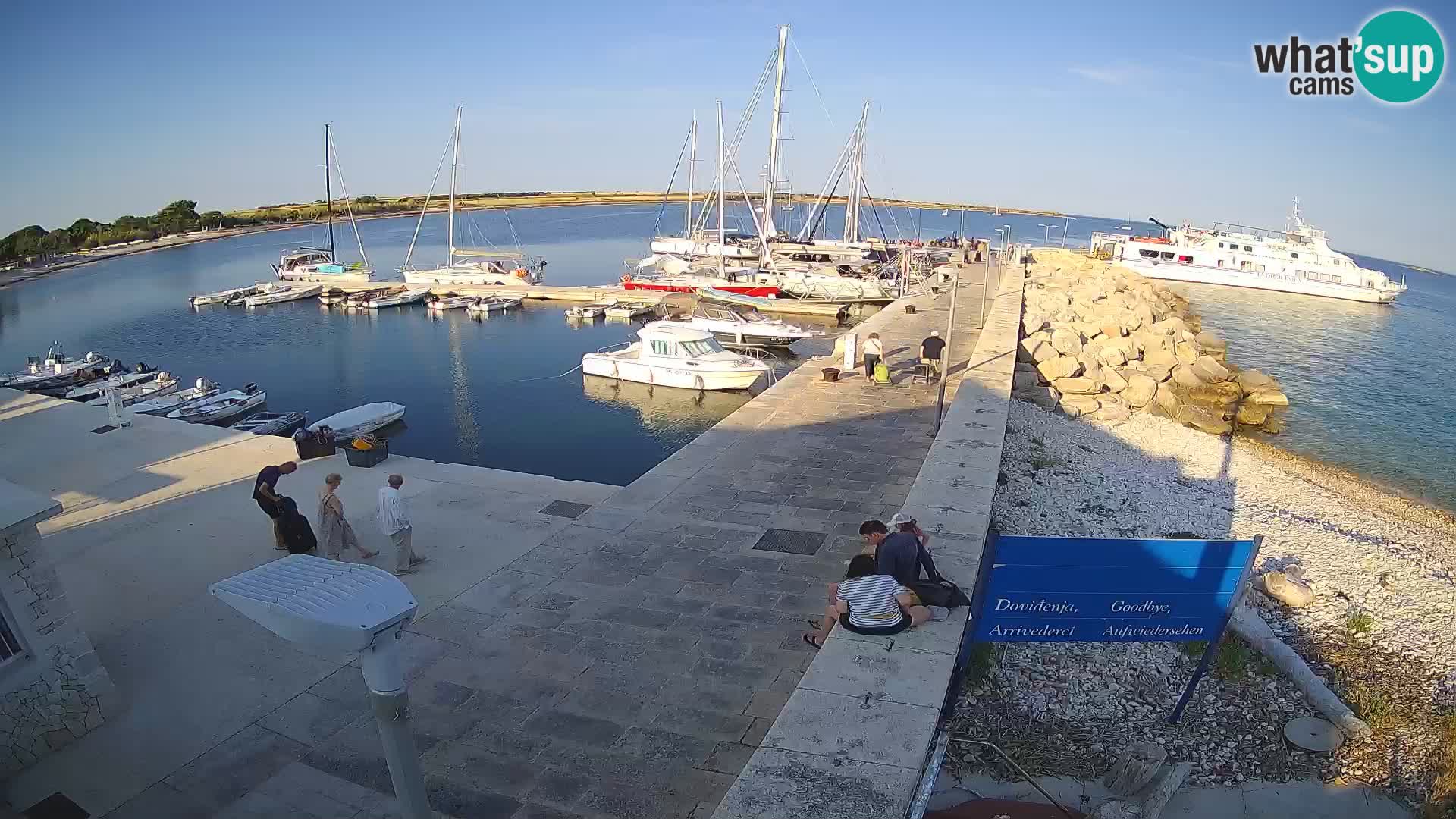 Webcam de l’île d’Unije – Explorez la beauté du joyau caché de la Croatie