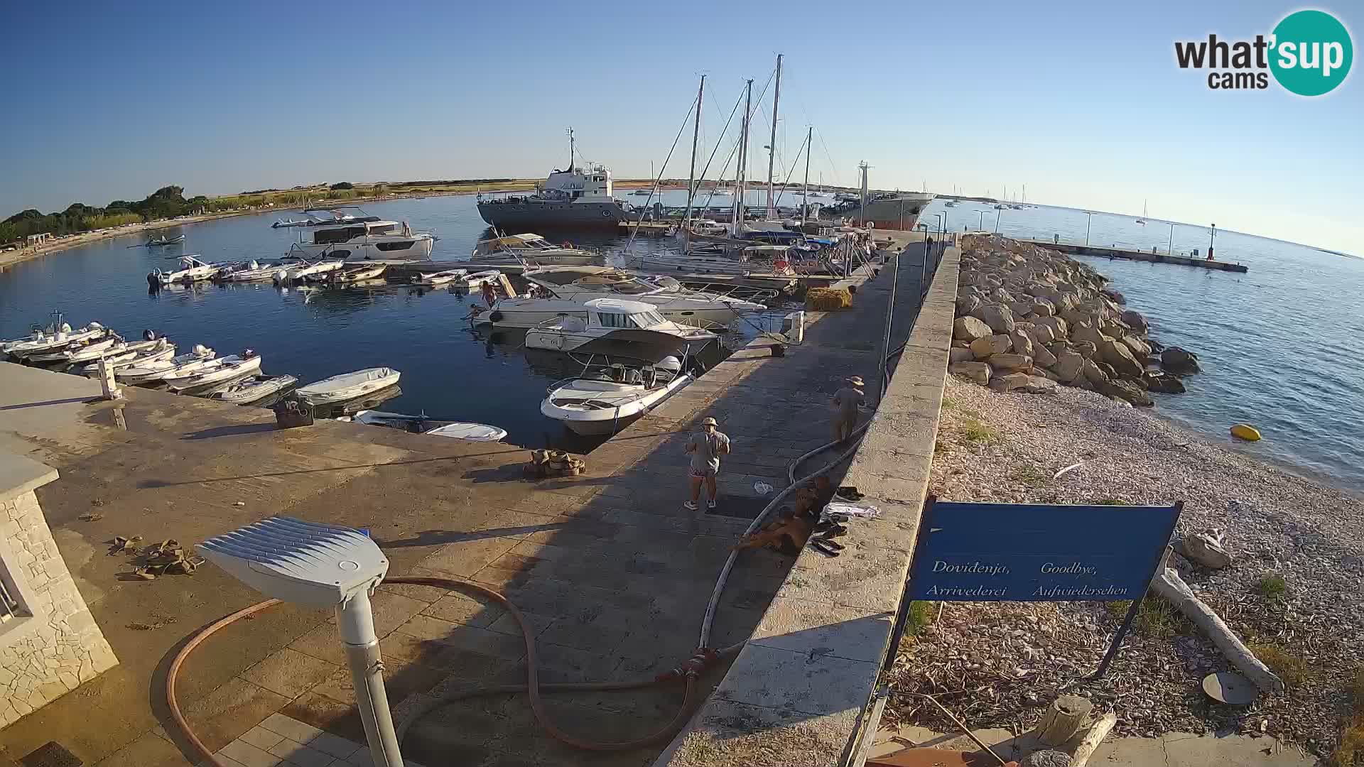 Webcam de l’île d’Unije – Explorez la beauté du joyau caché de la Croatie
