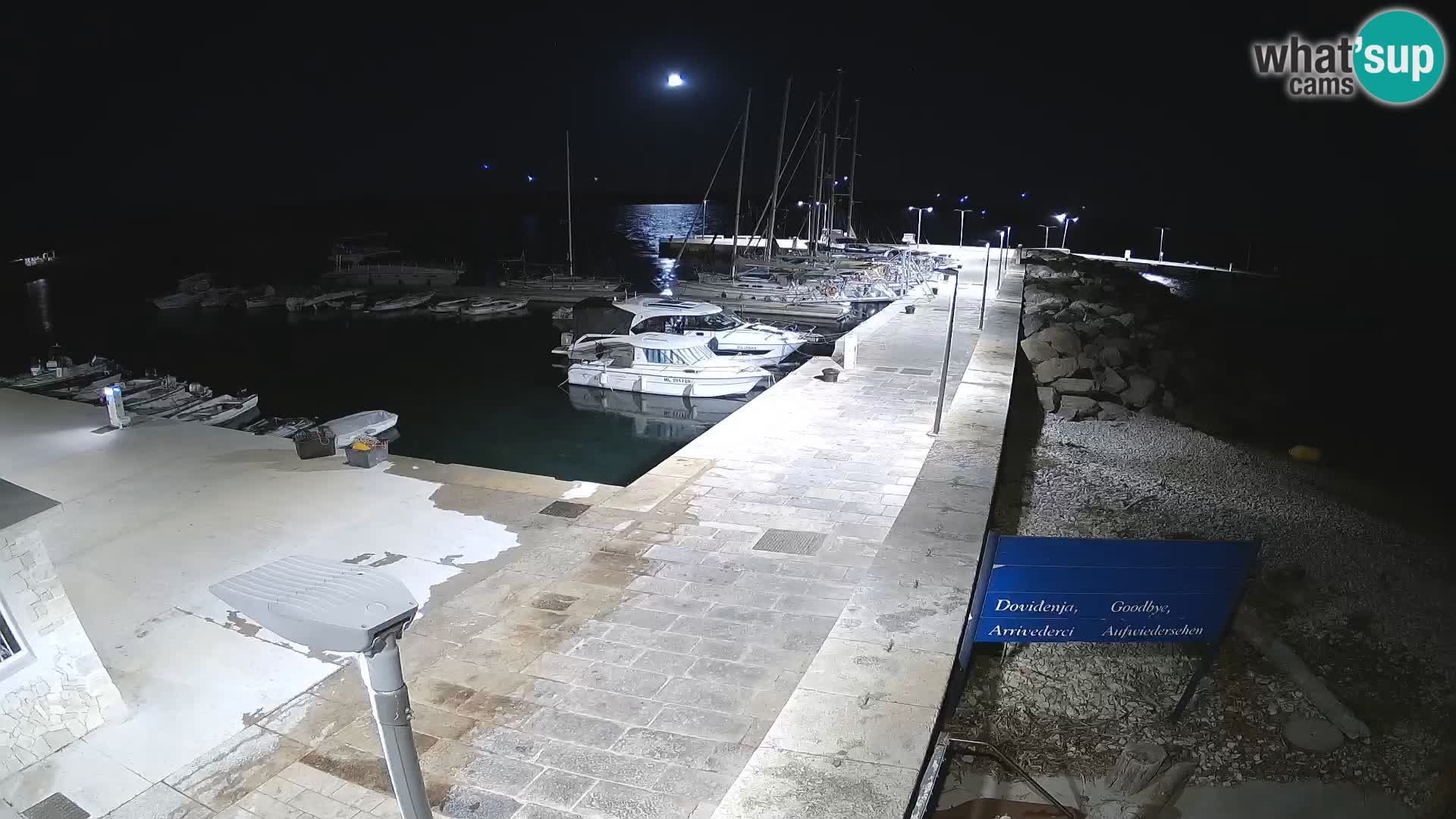 Webcam de l’île d’Unije – Explorez la beauté du joyau caché de la Croatie