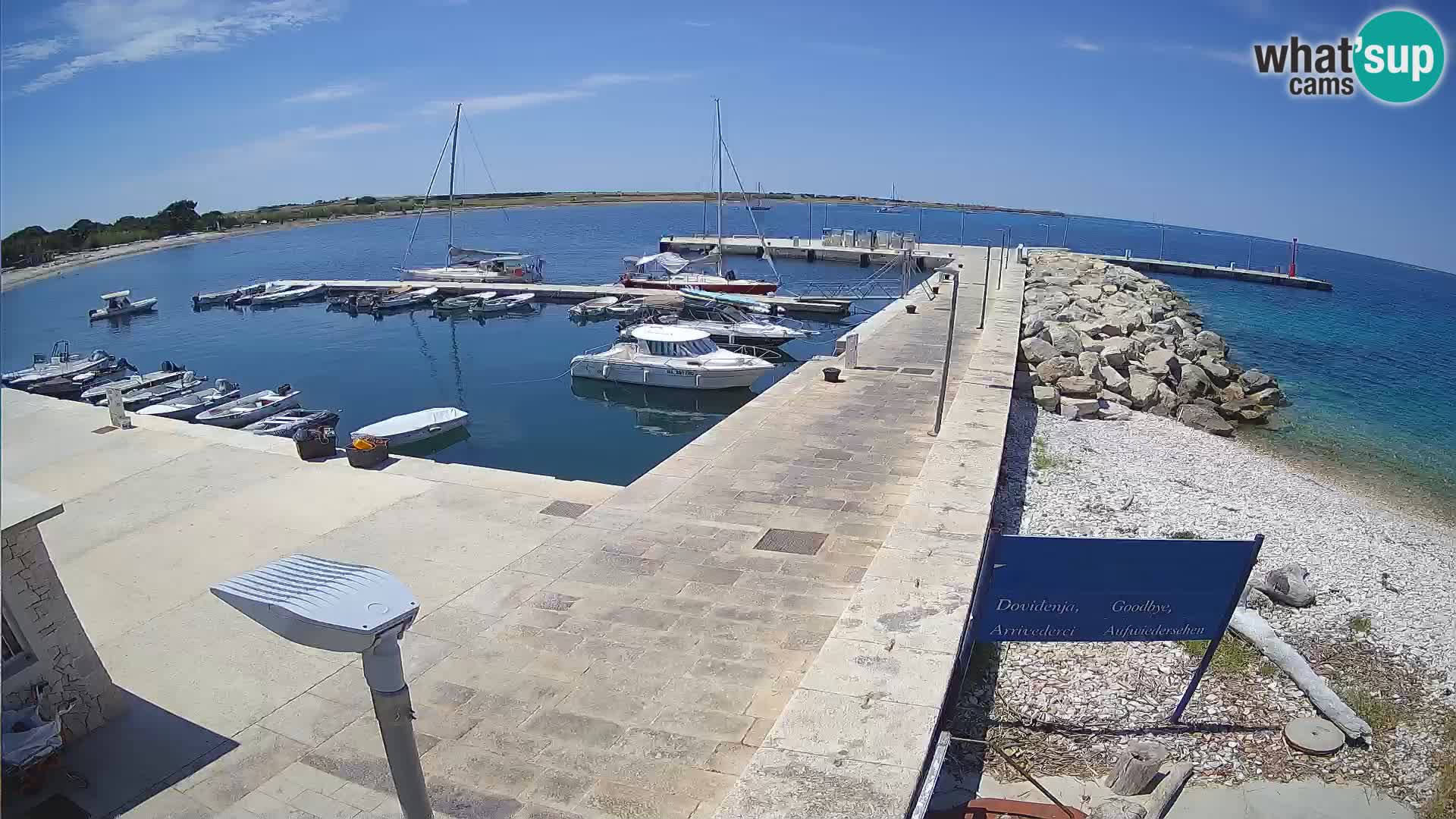 Webcam de l’île d’Unije – Explorez la beauté du joyau caché de la Croatie