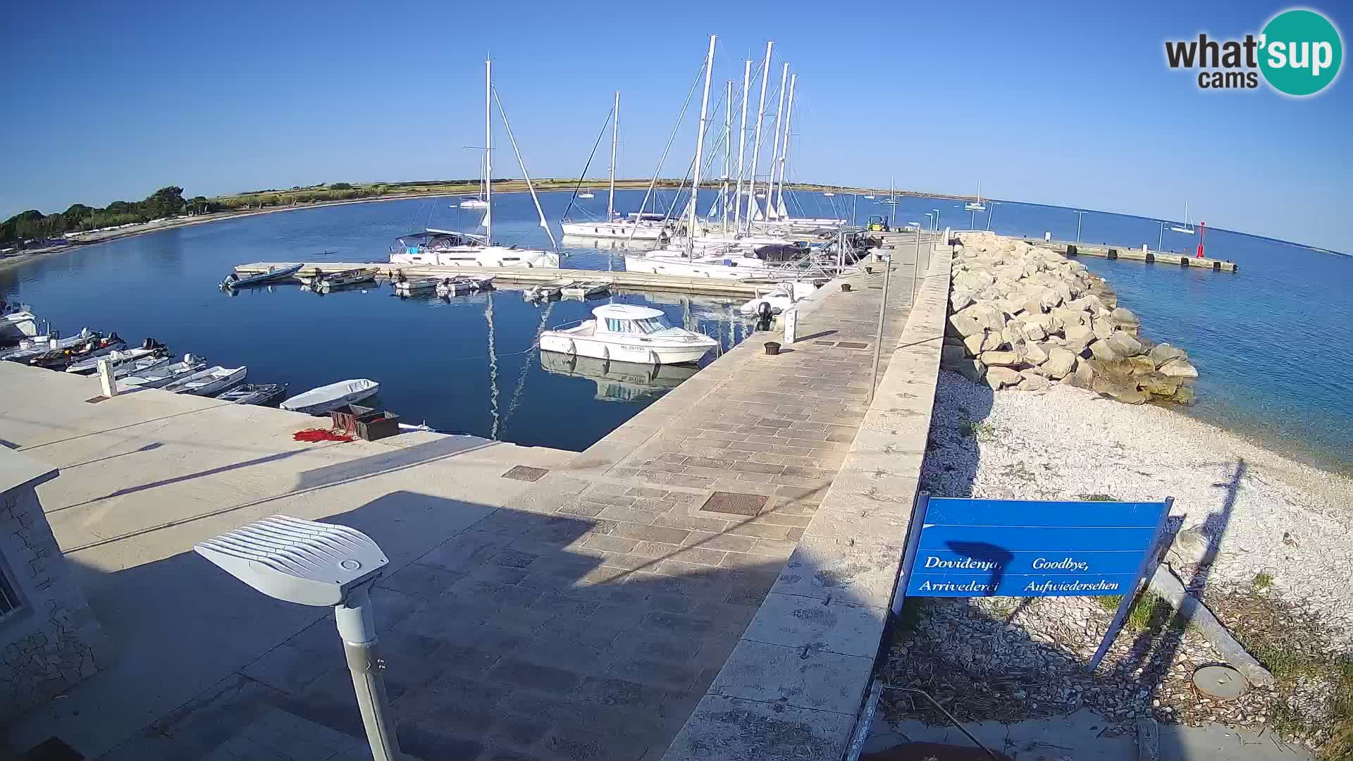 Webcam de l’île d’Unije – Explorez la beauté du joyau caché de la Croatie