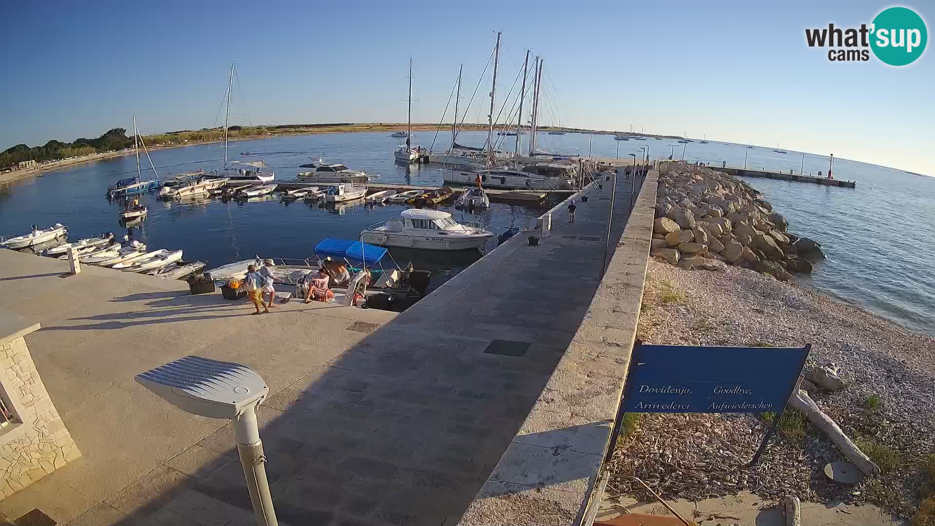 Webcam de l’île d’Unije – Explorez la beauté du joyau caché de la Croatie