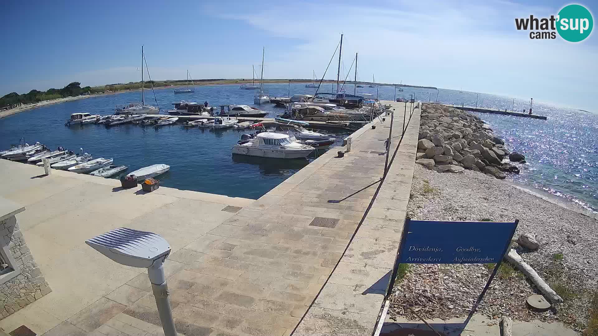 Webcam de l’île d’Unije – Explorez la beauté du joyau caché de la Croatie