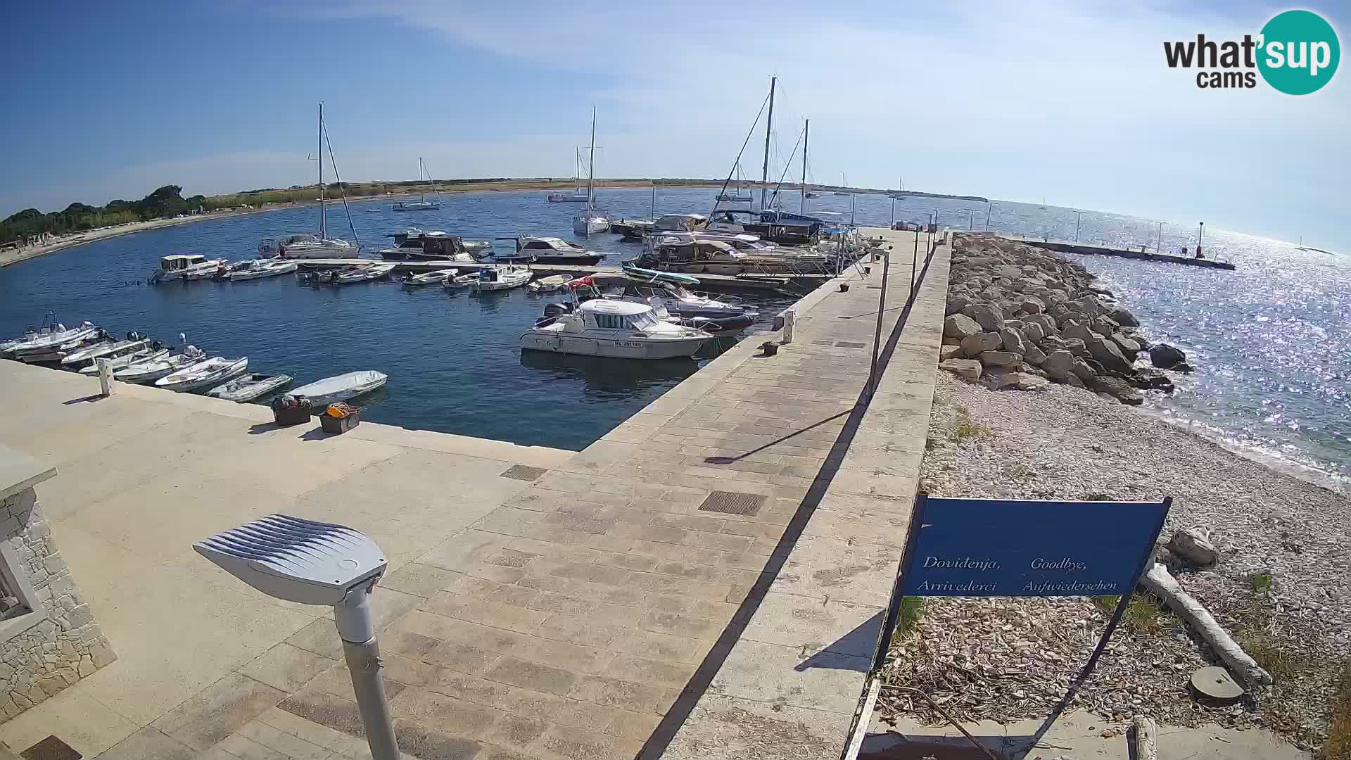 Webcam de l’île d’Unije – Explorez la beauté du joyau caché de la Croatie