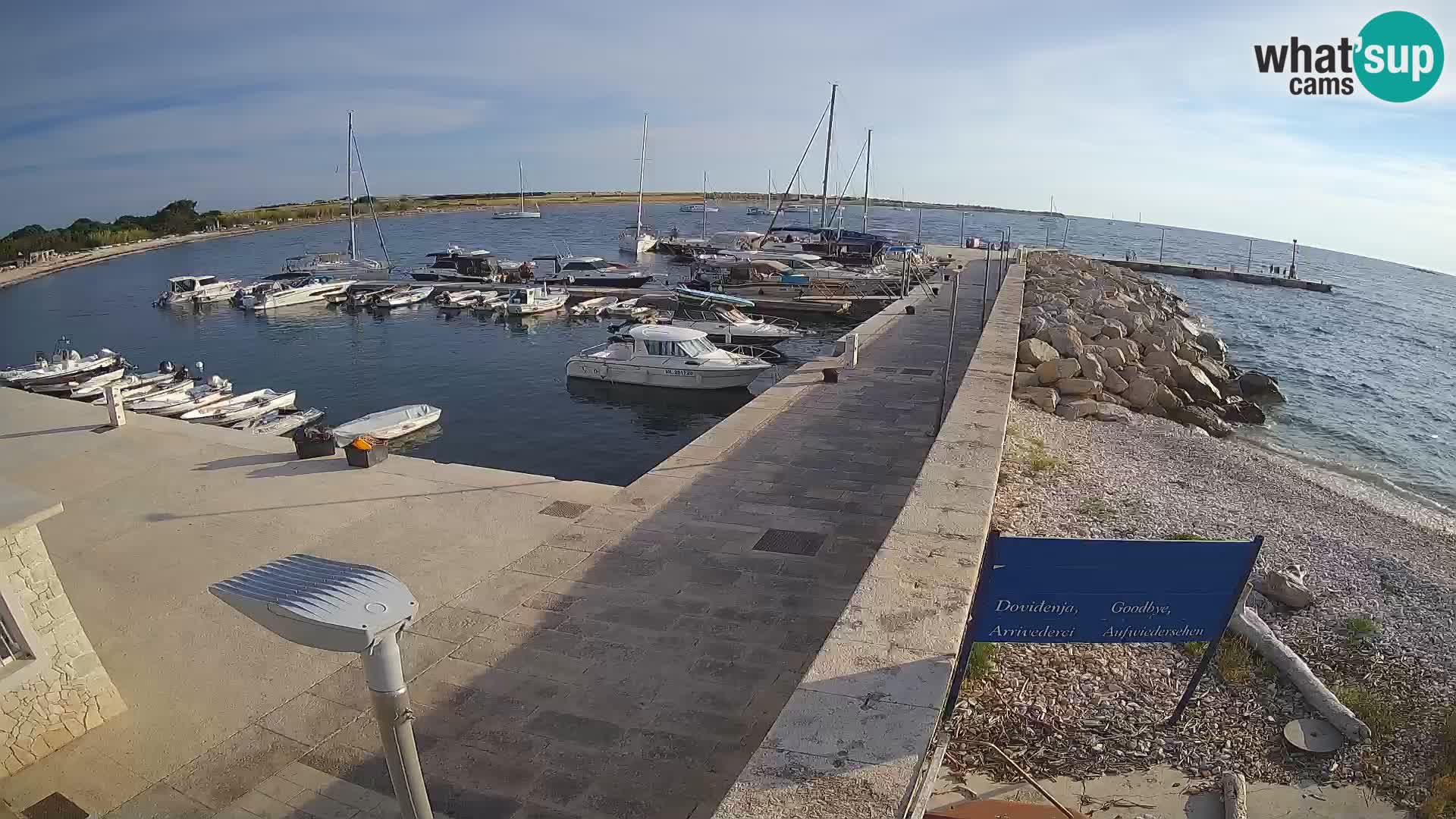 Webcam de l’île d’Unije – Explorez la beauté du joyau caché de la Croatie