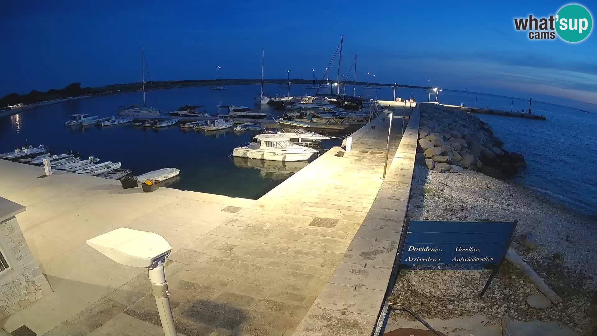 Webcam de l’île d’Unije – Explorez la beauté du joyau caché de la Croatie