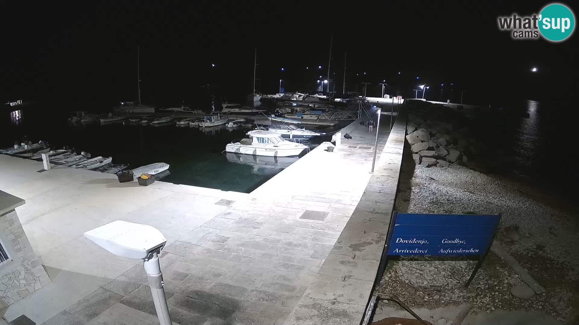 Webcam de l’île d’Unije – Explorez la beauté du joyau caché de la Croatie