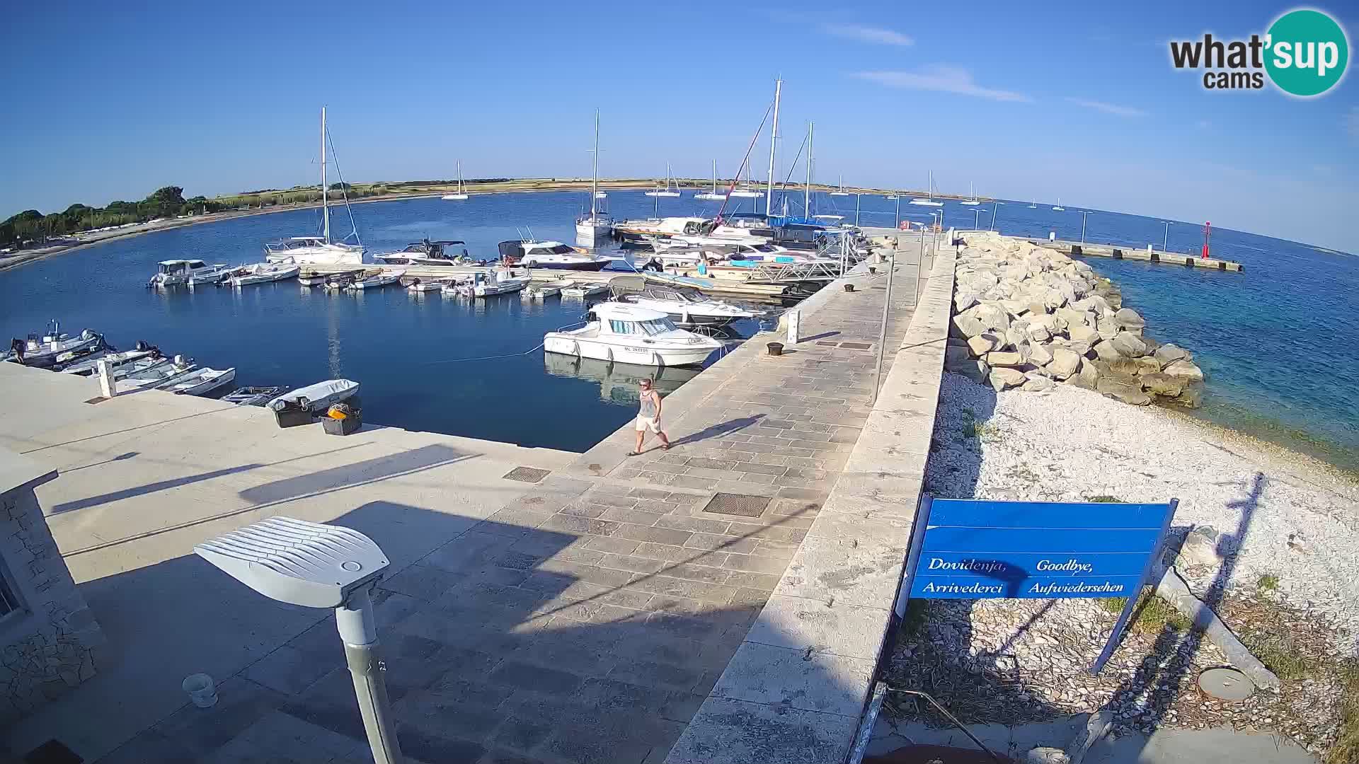 Insel Unije Webcam – Entdecken Sie die Schönheit von Kroatiens verstecktem Juwel