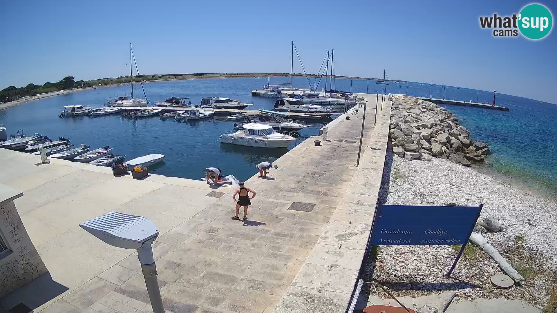 Webcam de l’île d’Unije – Explorez la beauté du joyau caché de la Croatie