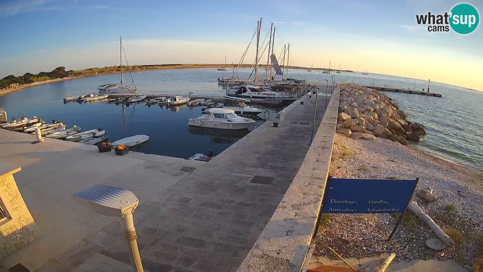 Webcam de l’île d’Unije – Explorez la beauté du joyau caché de la Croatie
