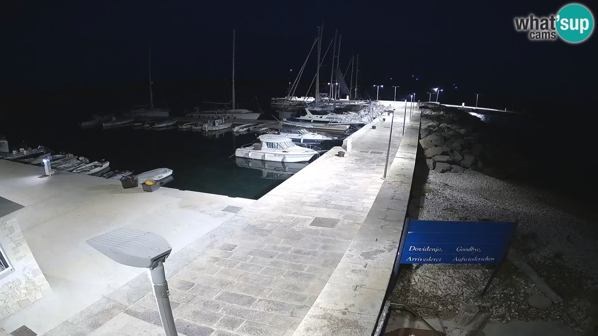 Webcam de l’île d’Unije – Explorez la beauté du joyau caché de la Croatie