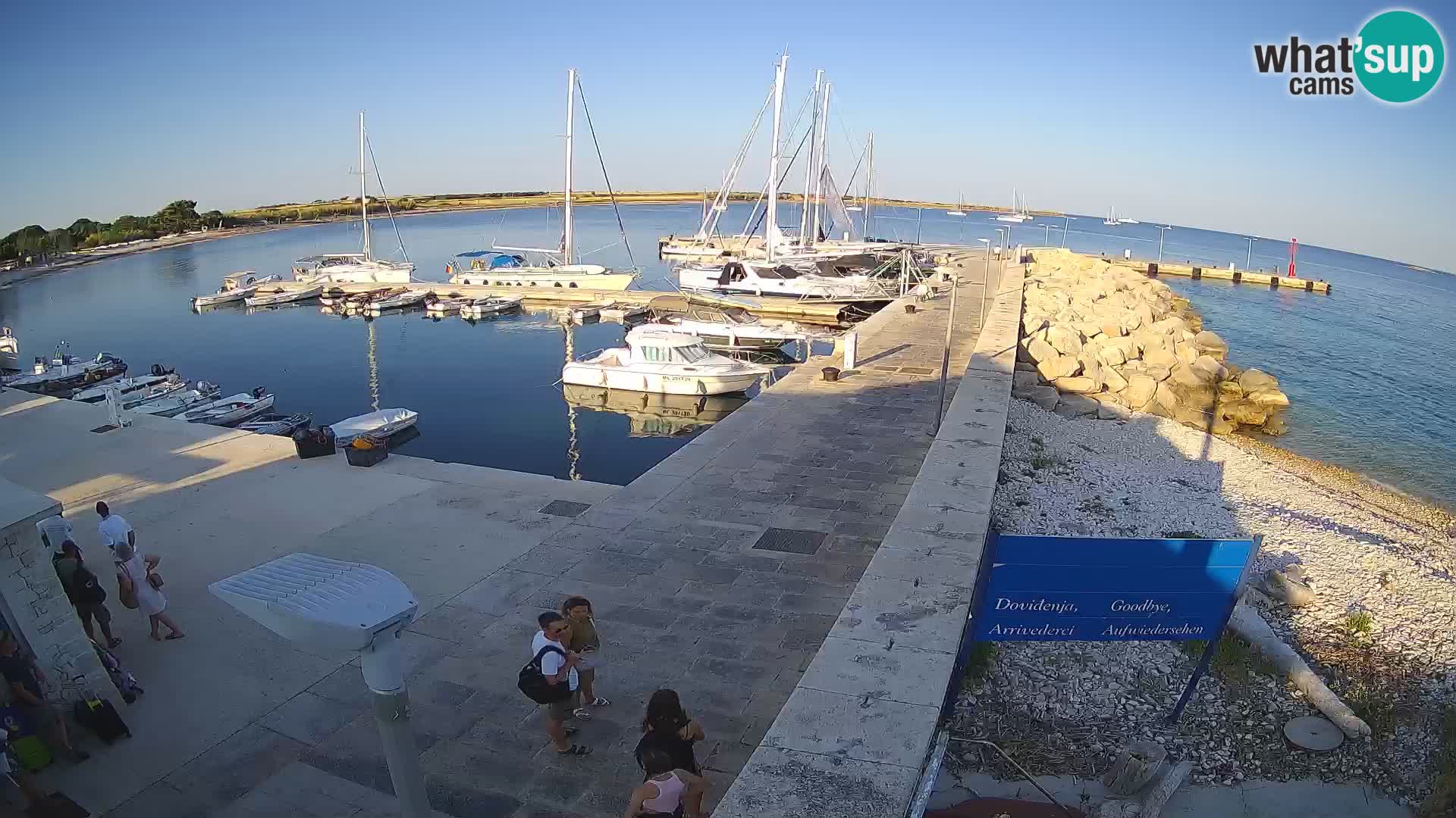 Webcam de l’île d’Unije – Explorez la beauté du joyau caché de la Croatie