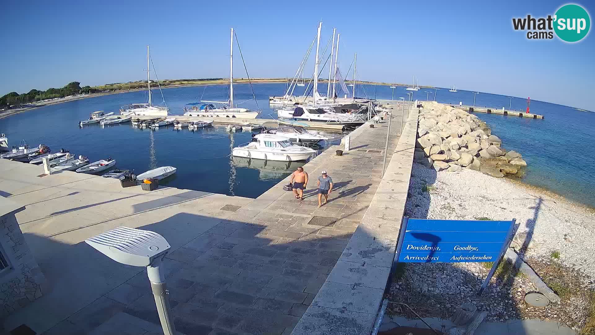 Webcam de l’île d’Unije – Explorez la beauté du joyau caché de la Croatie