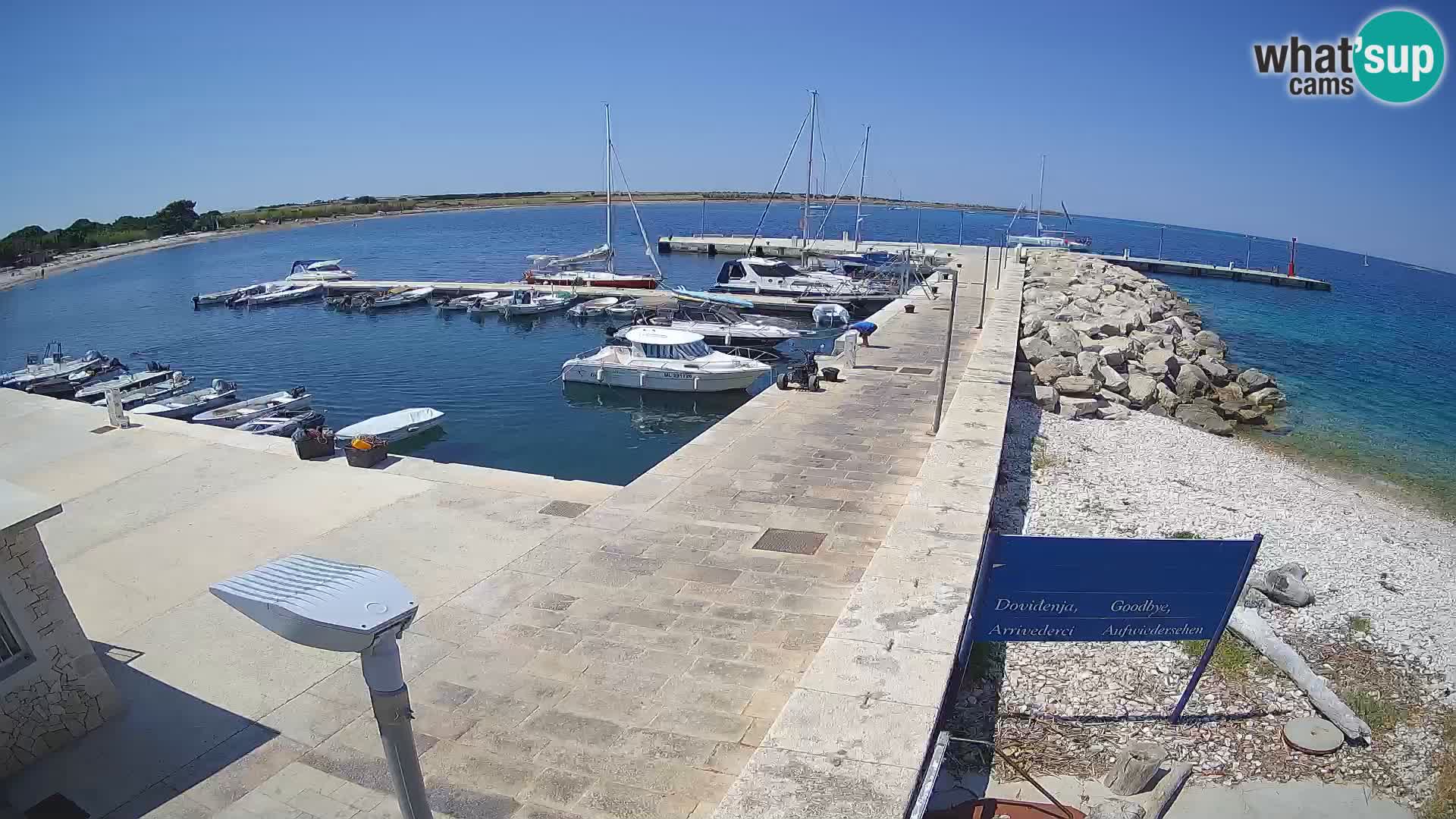 Webcam de l’île d’Unije – Explorez la beauté du joyau caché de la Croatie