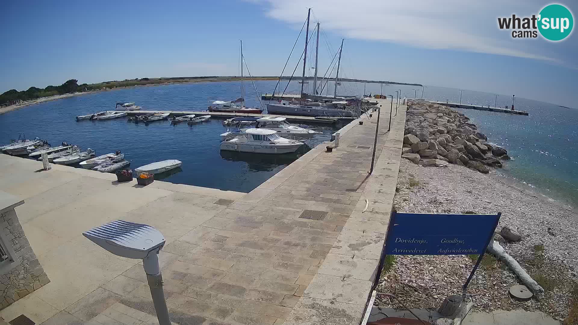 Webcam de l’île d’Unije – Explorez la beauté du joyau caché de la Croatie