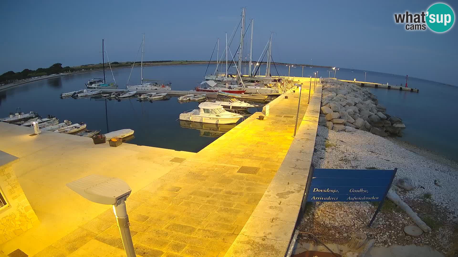 Webcam de l’île d’Unije – Explorez la beauté du joyau caché de la Croatie
