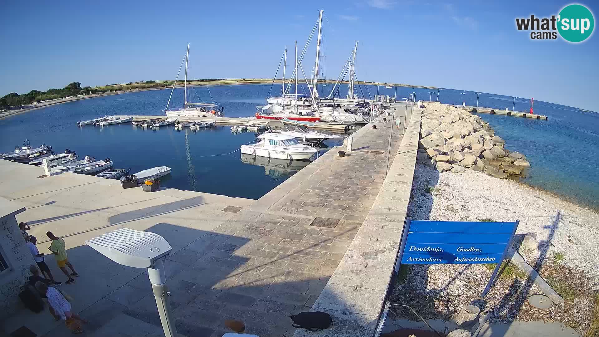 Webcam de l’île d’Unije – Explorez la beauté du joyau caché de la Croatie