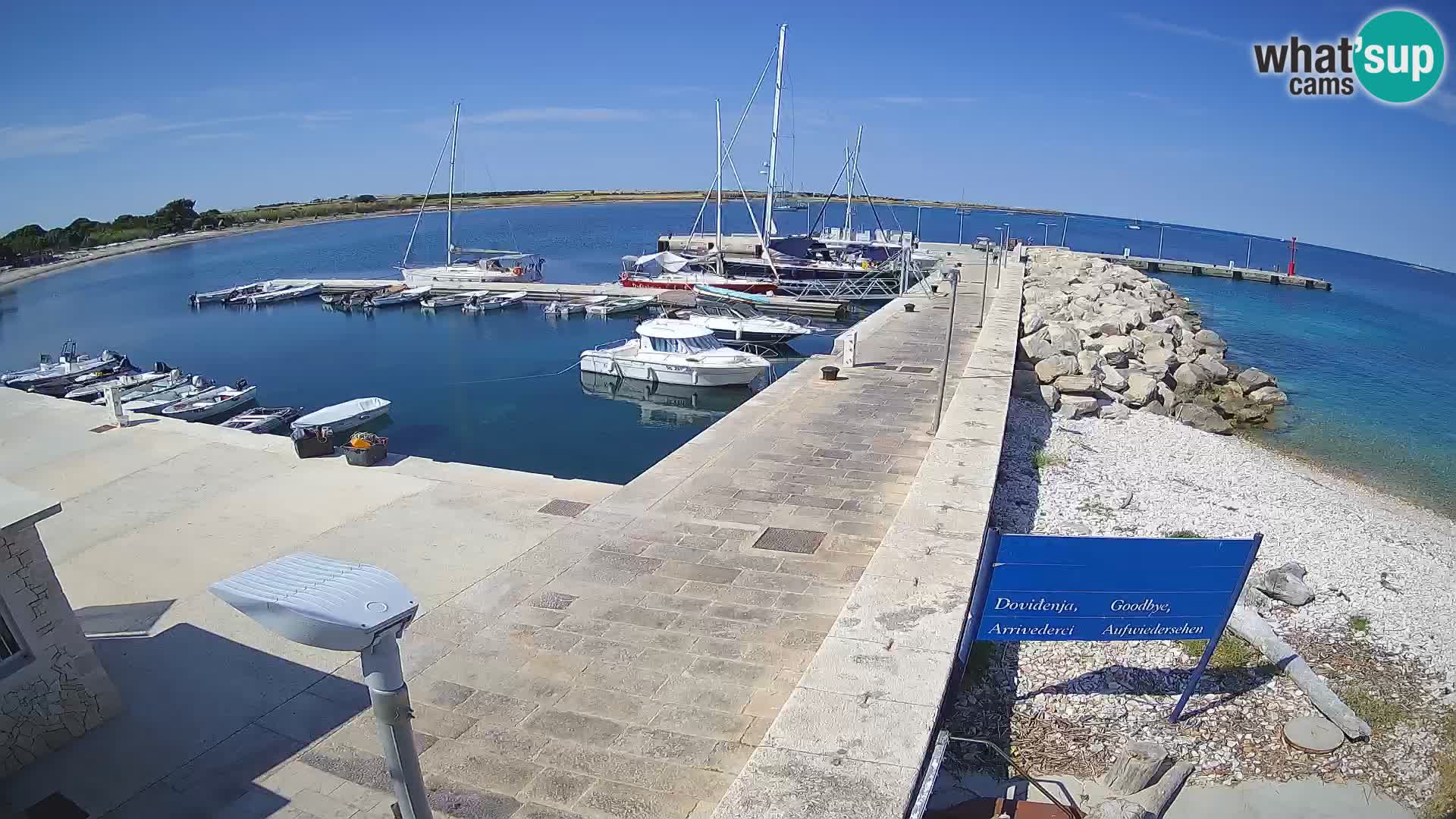 Webcam de l’île d’Unije – Explorez la beauté du joyau caché de la Croatie