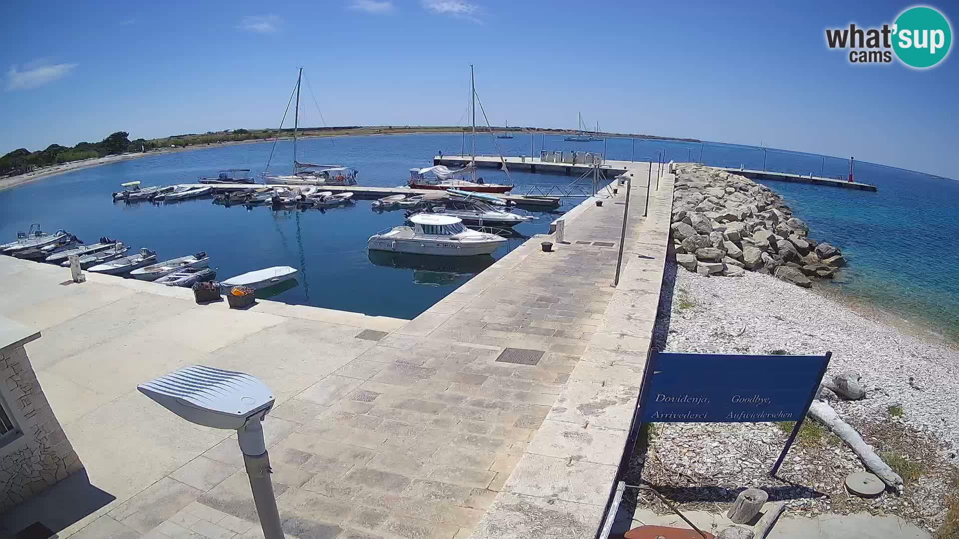 Webcam de l’île d’Unije – Explorez la beauté du joyau caché de la Croatie