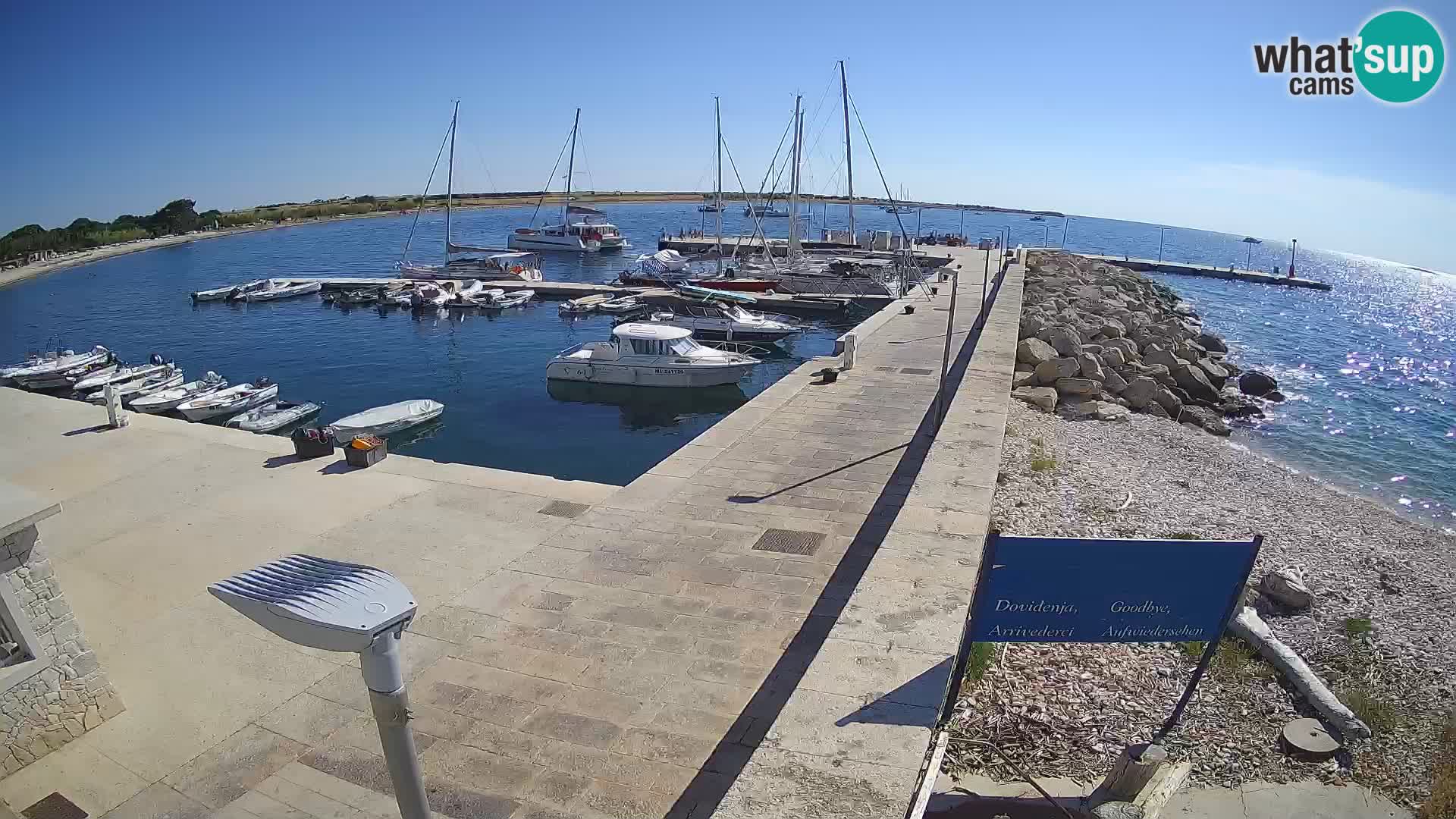 Webcam de l’île d’Unije – Explorez la beauté du joyau caché de la Croatie