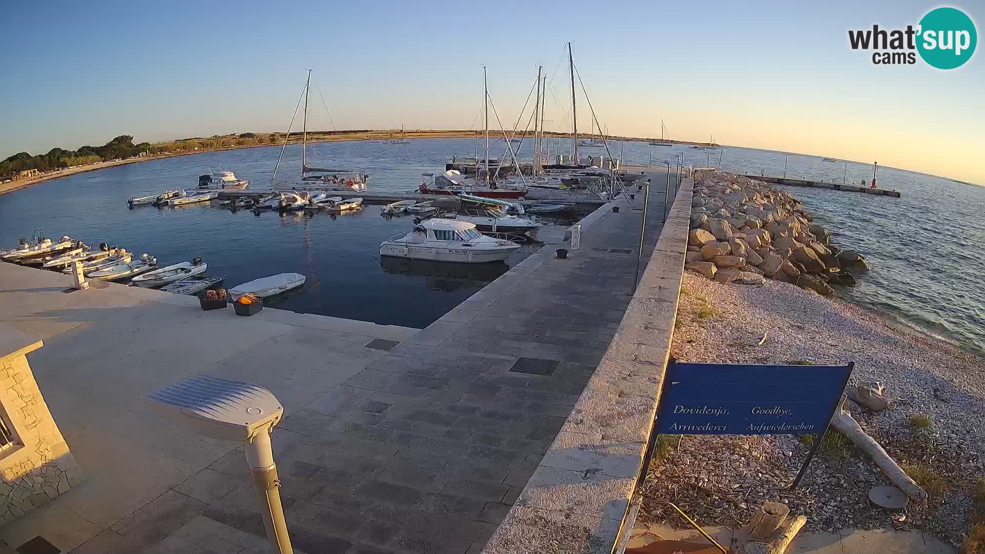 Webcam de l’île d’Unije – Explorez la beauté du joyau caché de la Croatie