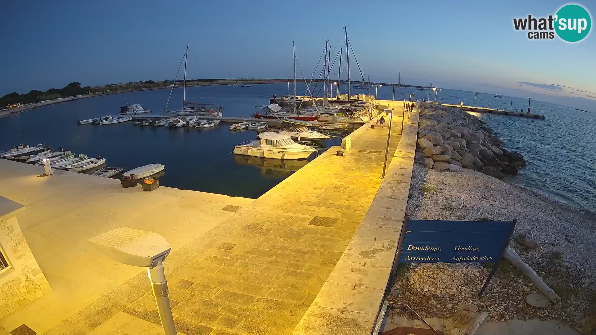 Webcam de l’île d’Unije – Explorez la beauté du joyau caché de la Croatie
