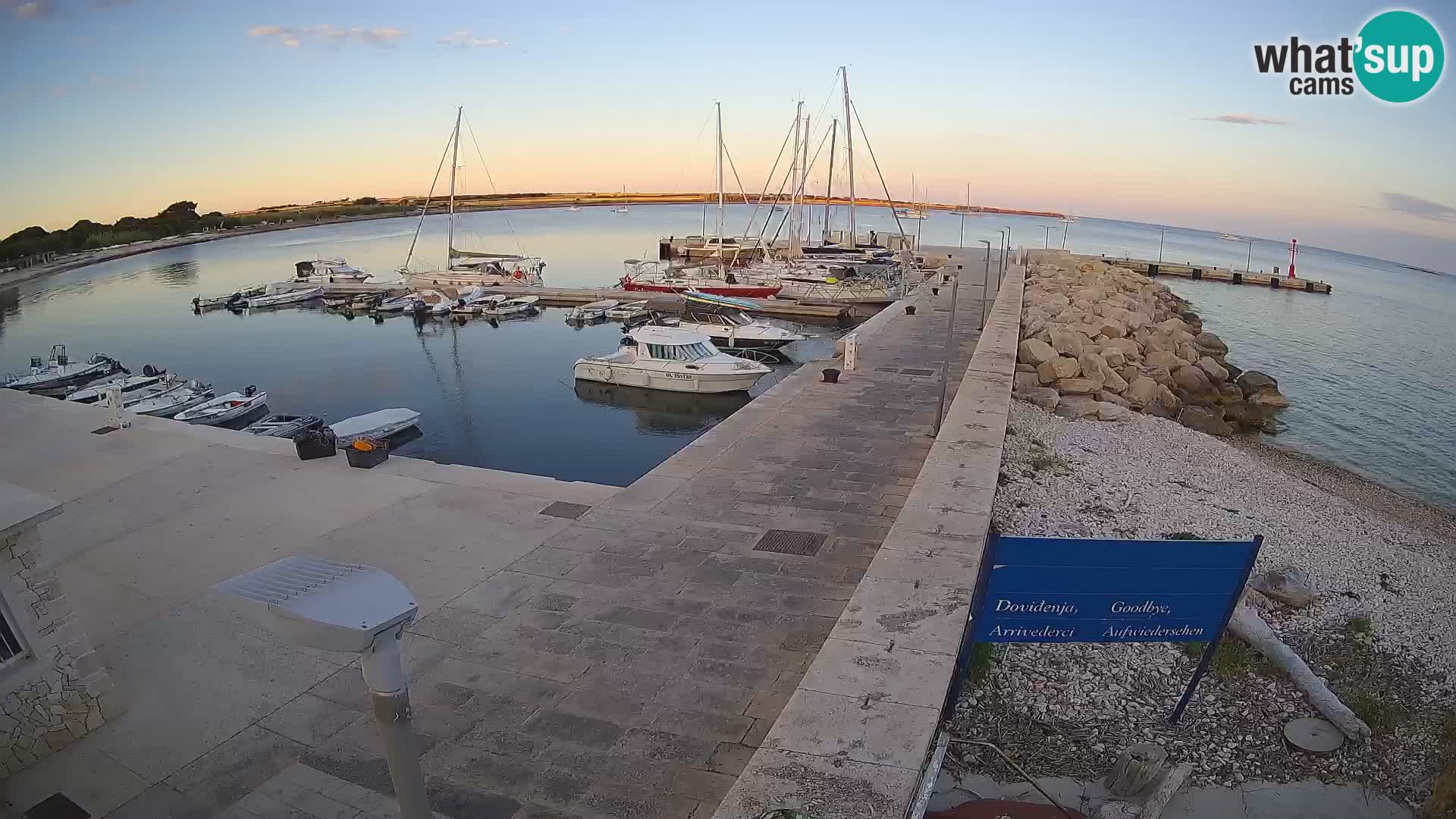 Webcam de l’île d’Unije – Explorez la beauté du joyau caché de la Croatie