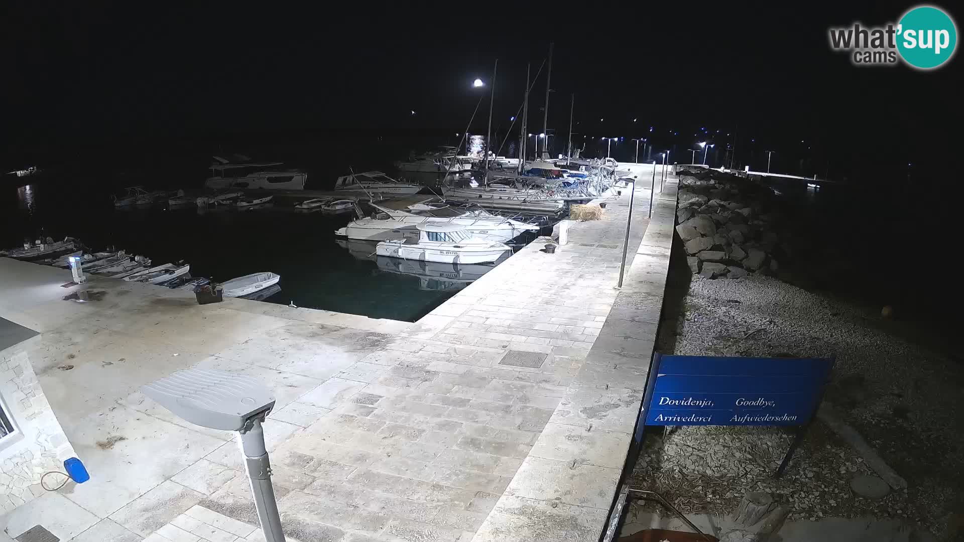 Webcam de l’île d’Unije – Explorez la beauté du joyau caché de la Croatie
