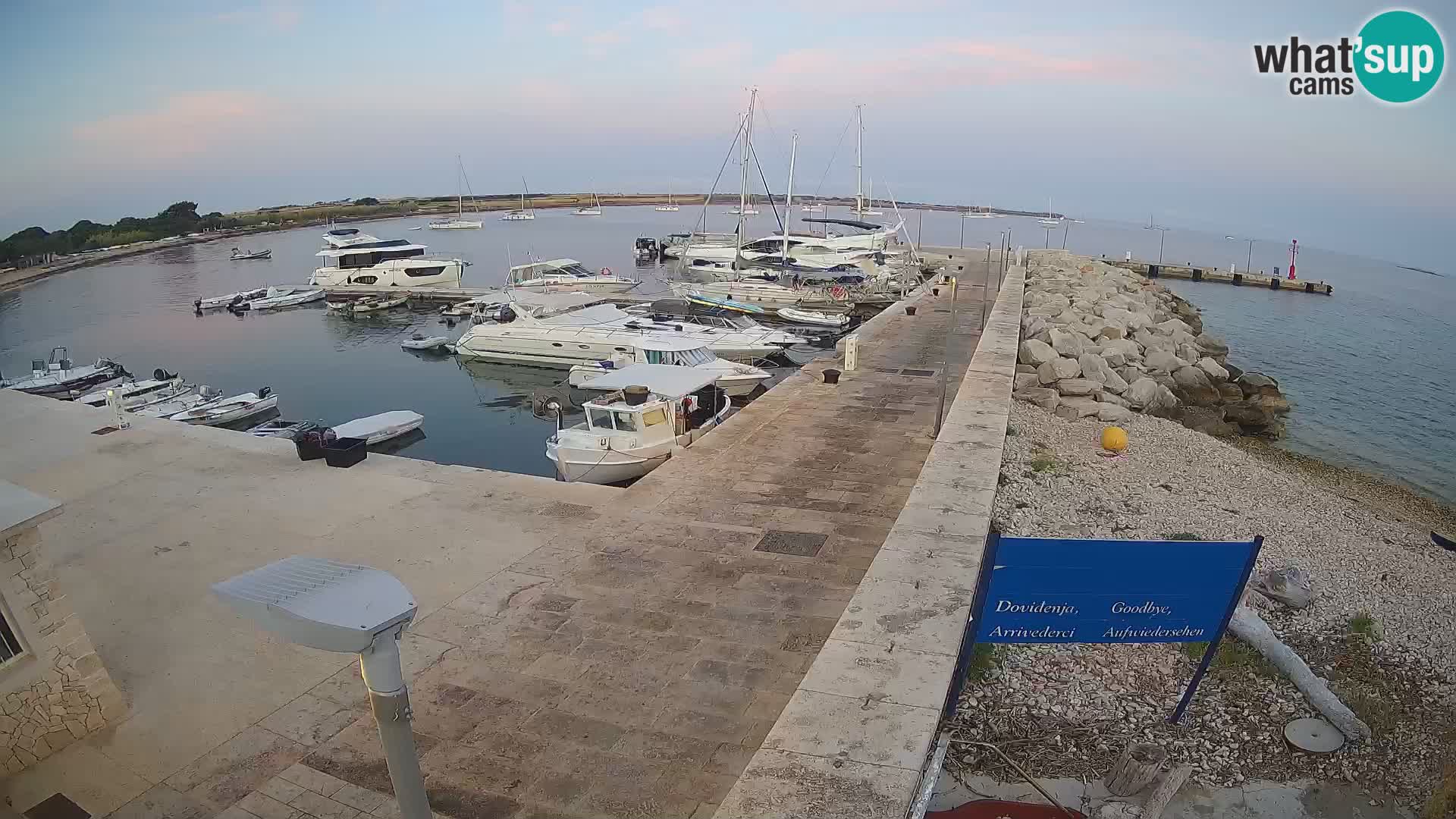 Webcam de l’île d’Unije – Explorez la beauté du joyau caché de la Croatie