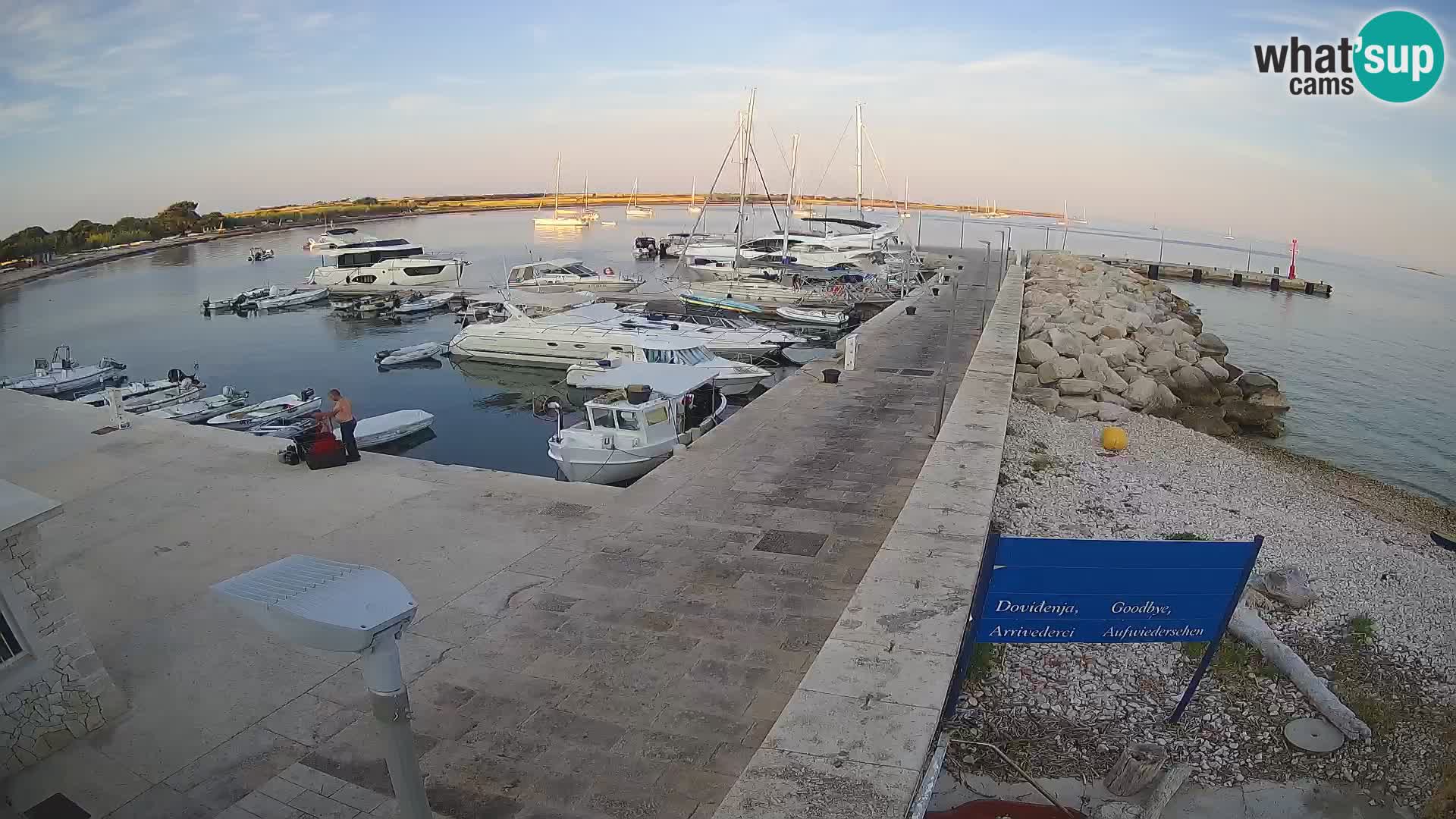 Webcam de l’île d’Unije – Explorez la beauté du joyau caché de la Croatie