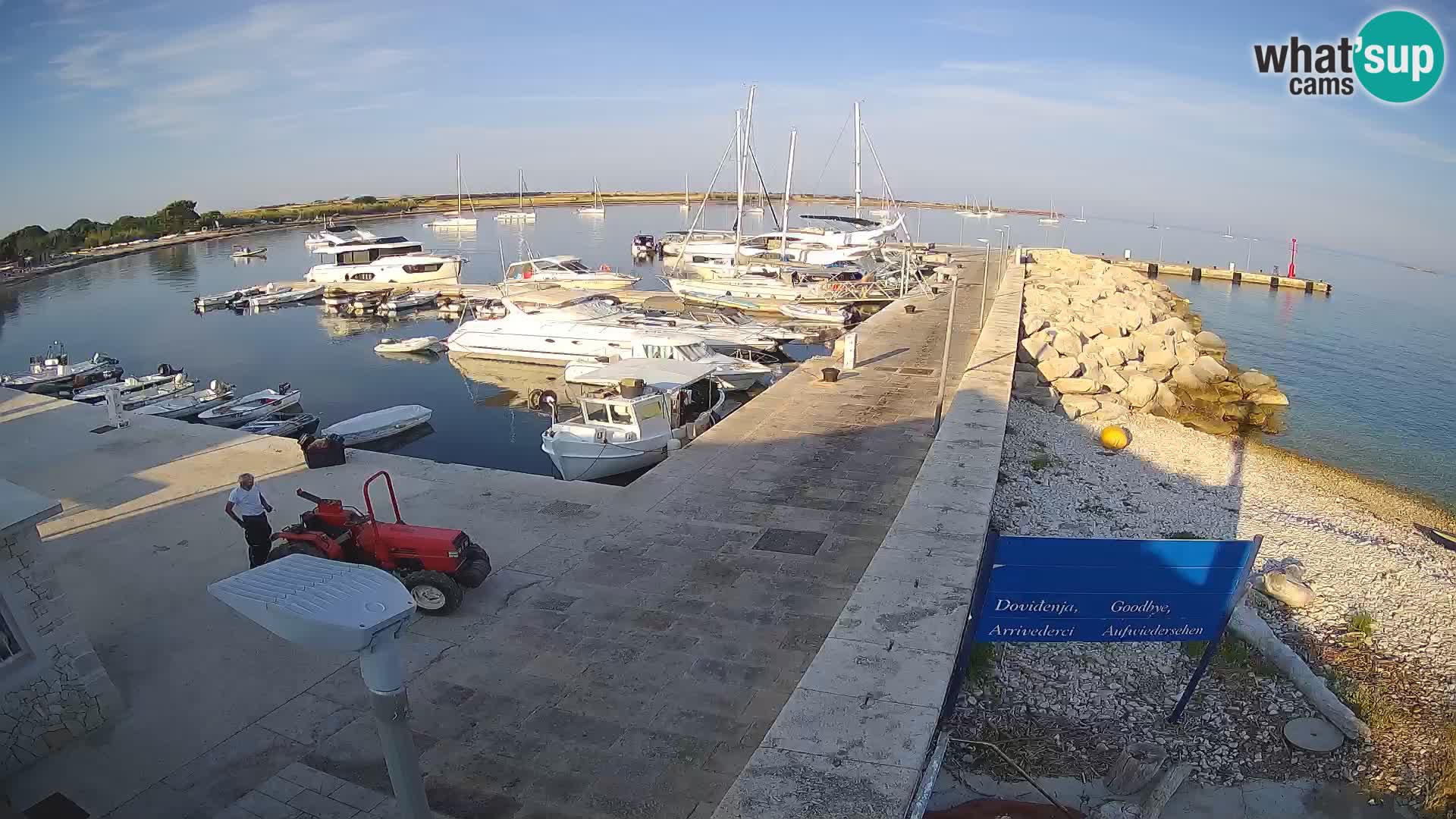 Webcam de l’île d’Unije – Explorez la beauté du joyau caché de la Croatie