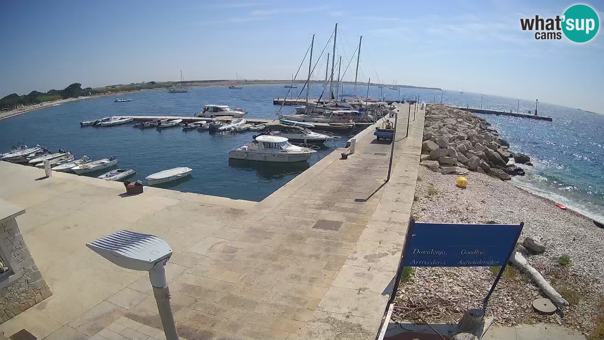 Webcam de l’île d’Unije – Explorez la beauté du joyau caché de la Croatie