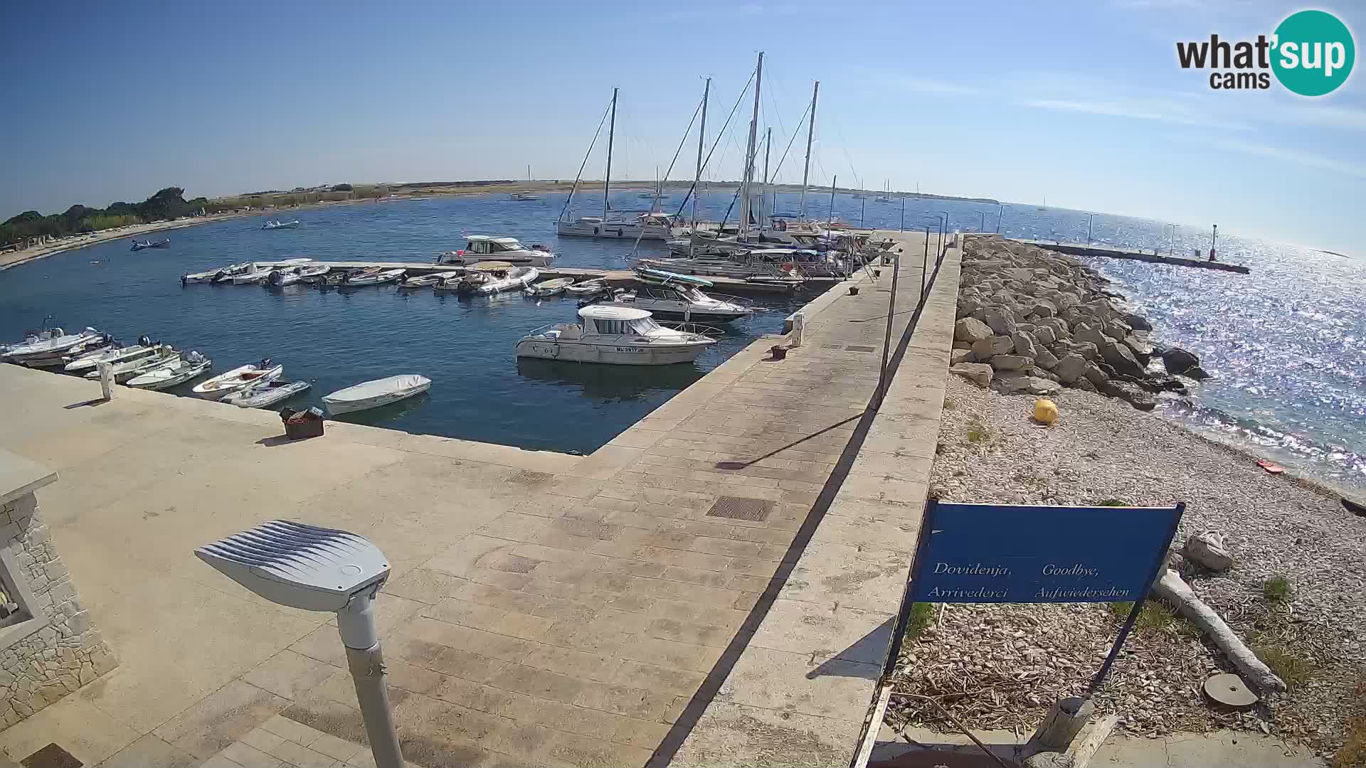 Webcam de l’île d’Unije – Explorez la beauté du joyau caché de la Croatie