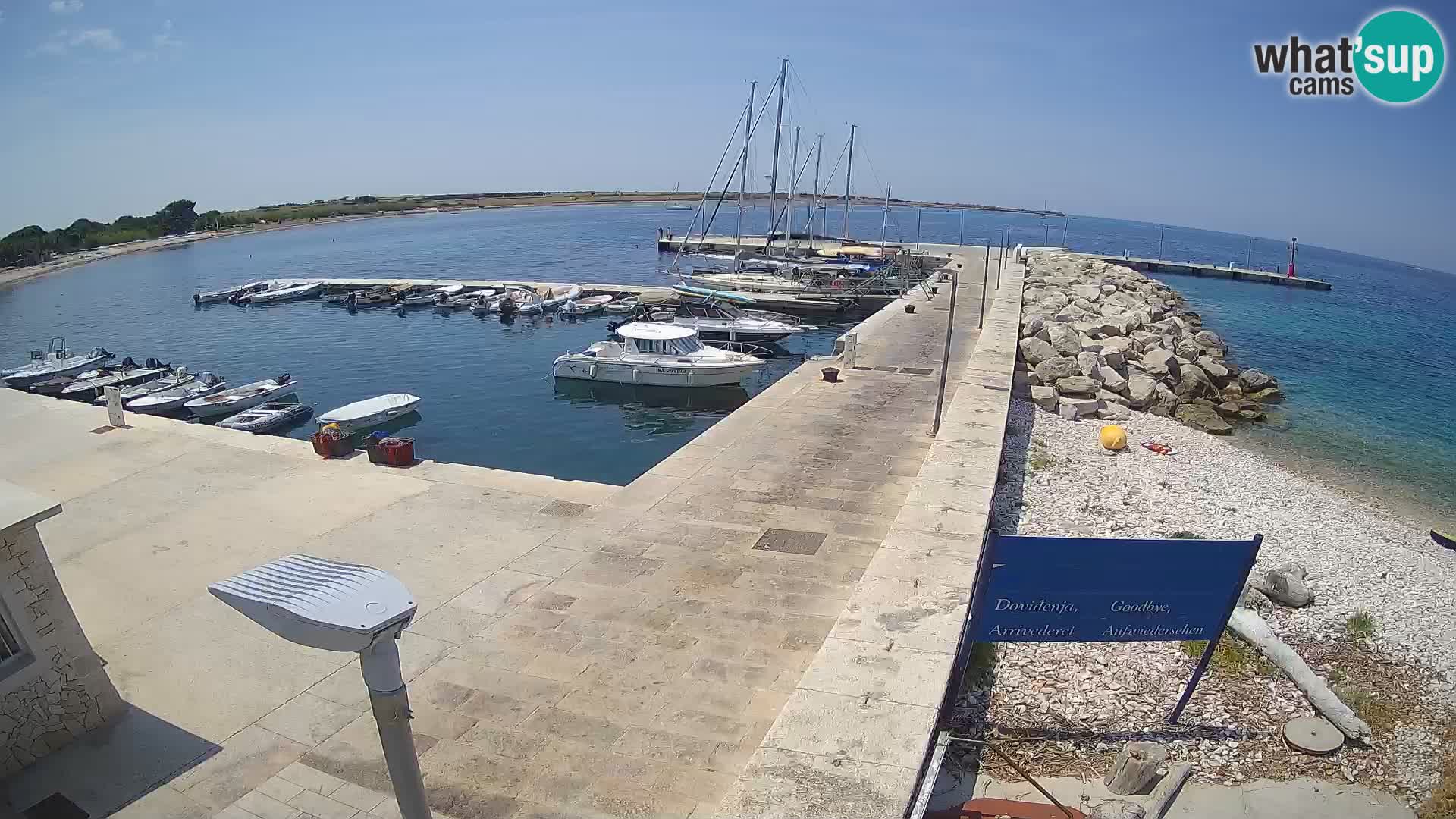 Webcam de l’île d’Unije – Explorez la beauté du joyau caché de la Croatie