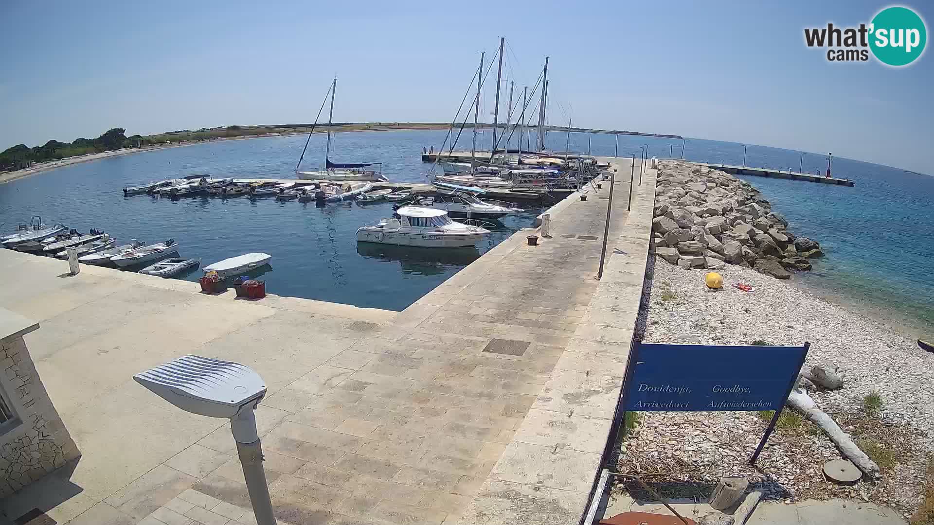 Webcam de l’île d’Unije – Explorez la beauté du joyau caché de la Croatie