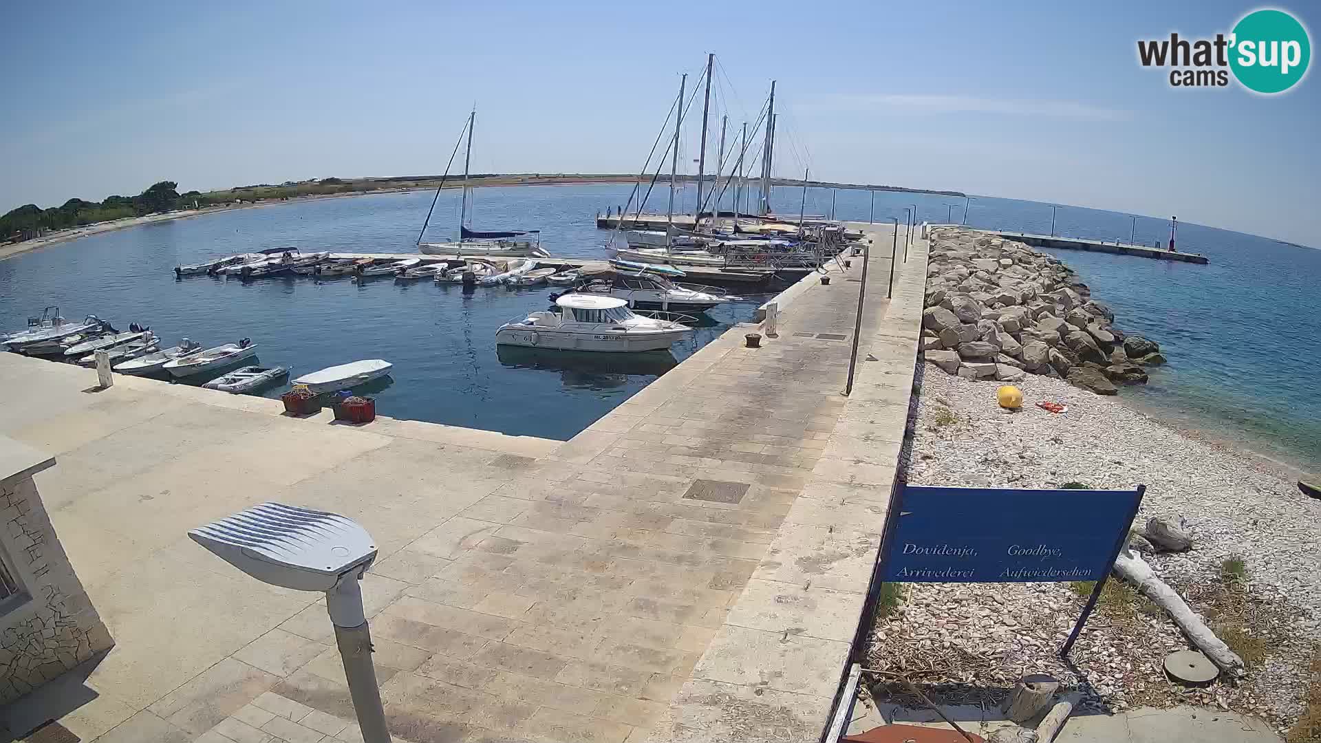 Webcam de l’île d’Unije – Explorez la beauté du joyau caché de la Croatie