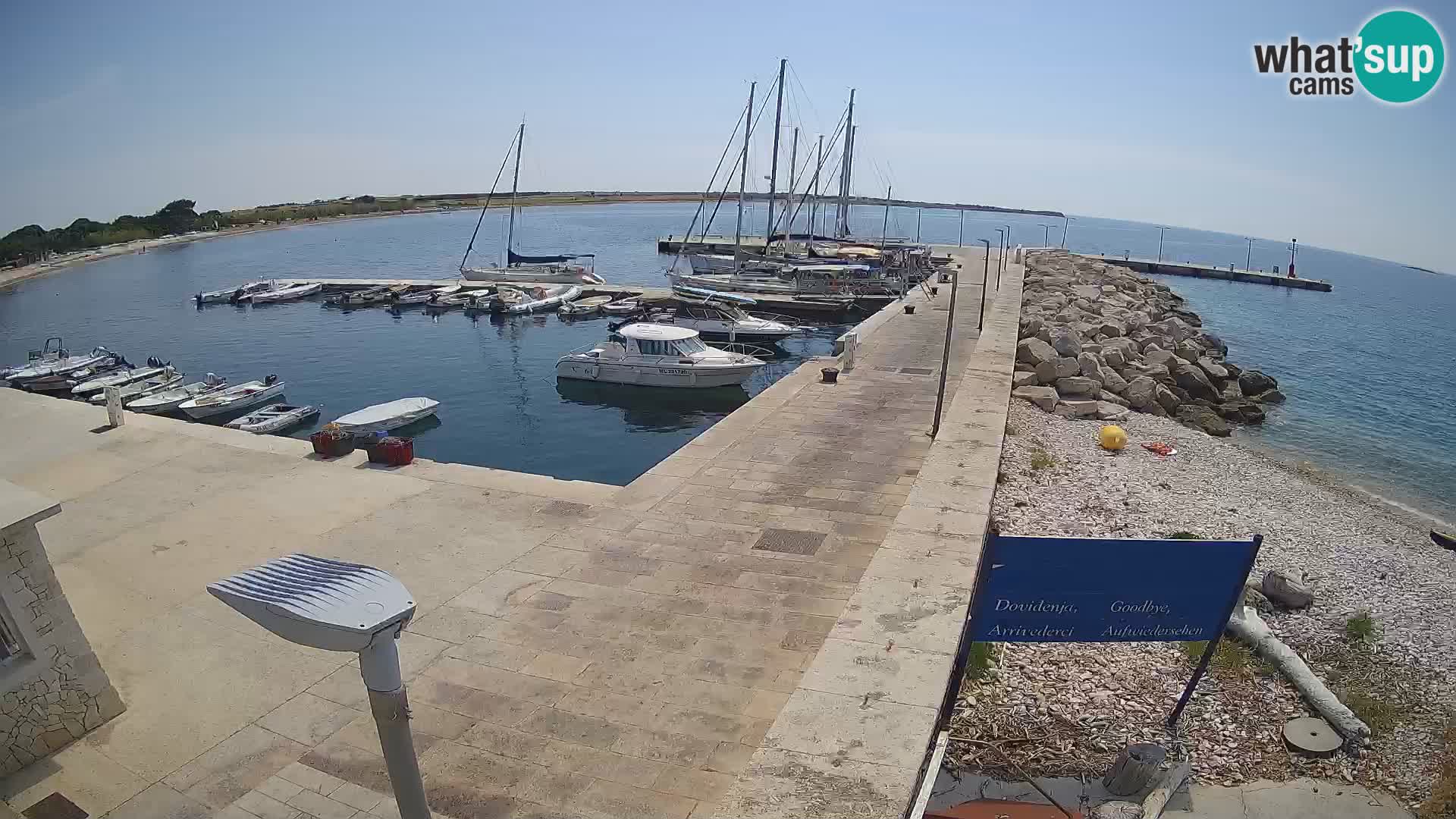 Webcam de l’île d’Unije – Explorez la beauté du joyau caché de la Croatie