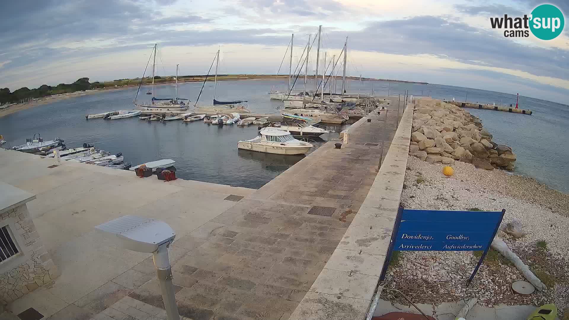 Webcam de l’île d’Unije – Explorez la beauté du joyau caché de la Croatie