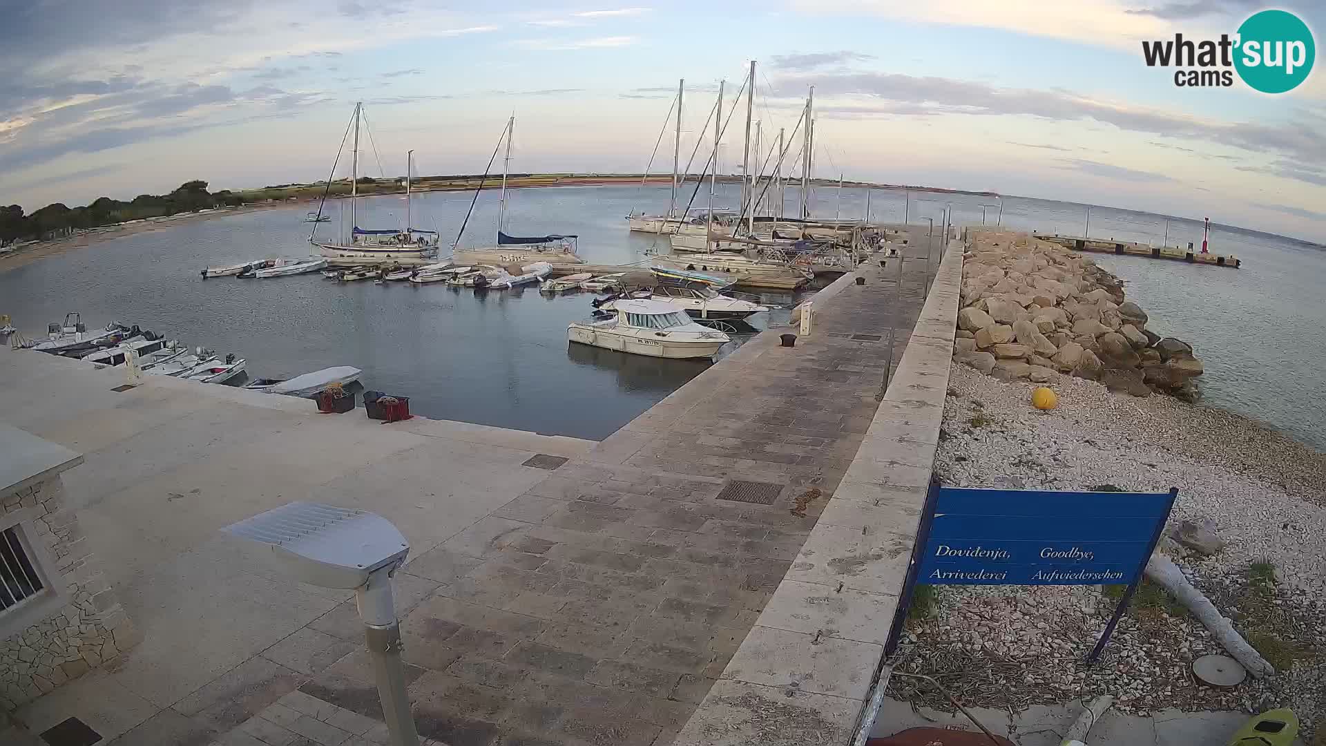 Webcam de l’île d’Unije – Explorez la beauté du joyau caché de la Croatie
