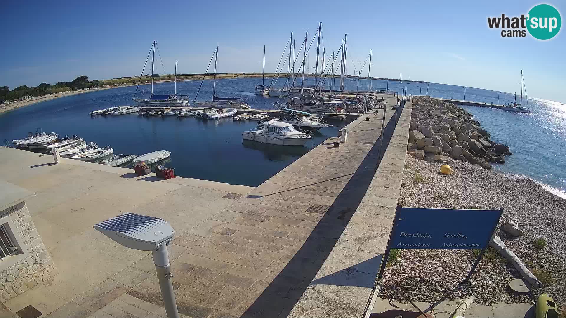 Webcam de l’île d’Unije – Explorez la beauté du joyau caché de la Croatie