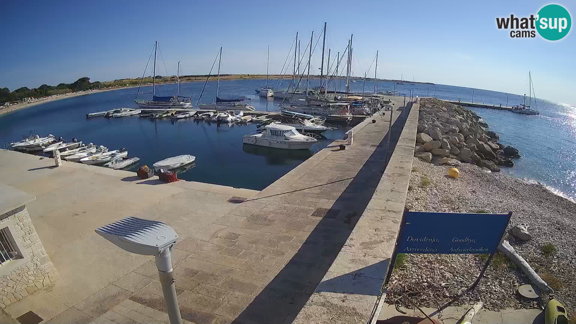 Webcam de l’île d’Unije – Explorez la beauté du joyau caché de la Croatie