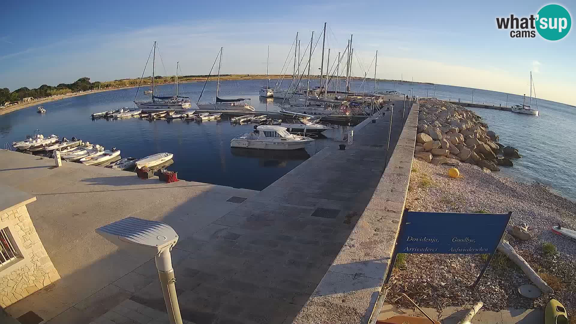 Webcam de l’île d’Unije – Explorez la beauté du joyau caché de la Croatie